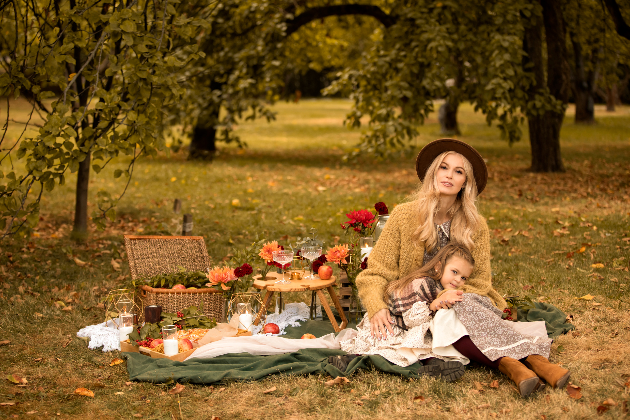 Золотая осень. Семейный и детский фотограф в Москве Татьяна Рос
