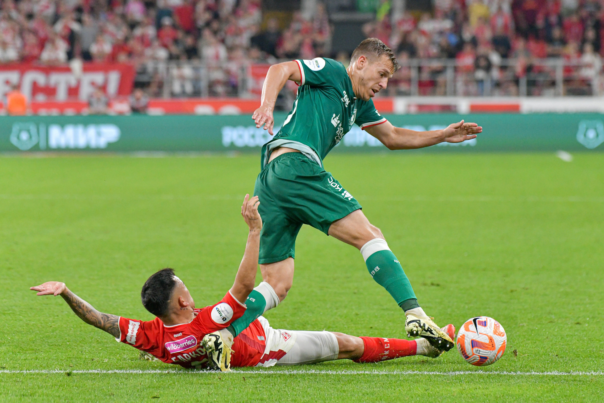 ФК «Спартак-Москва» — ФК «Рубин» 》1:0《 Чемпионат России по футболу. Российская Премьер-Лига. 7 тур. 31.08.2024 «Лукойл Арена» г. Москва. Свой взгляд через объектив