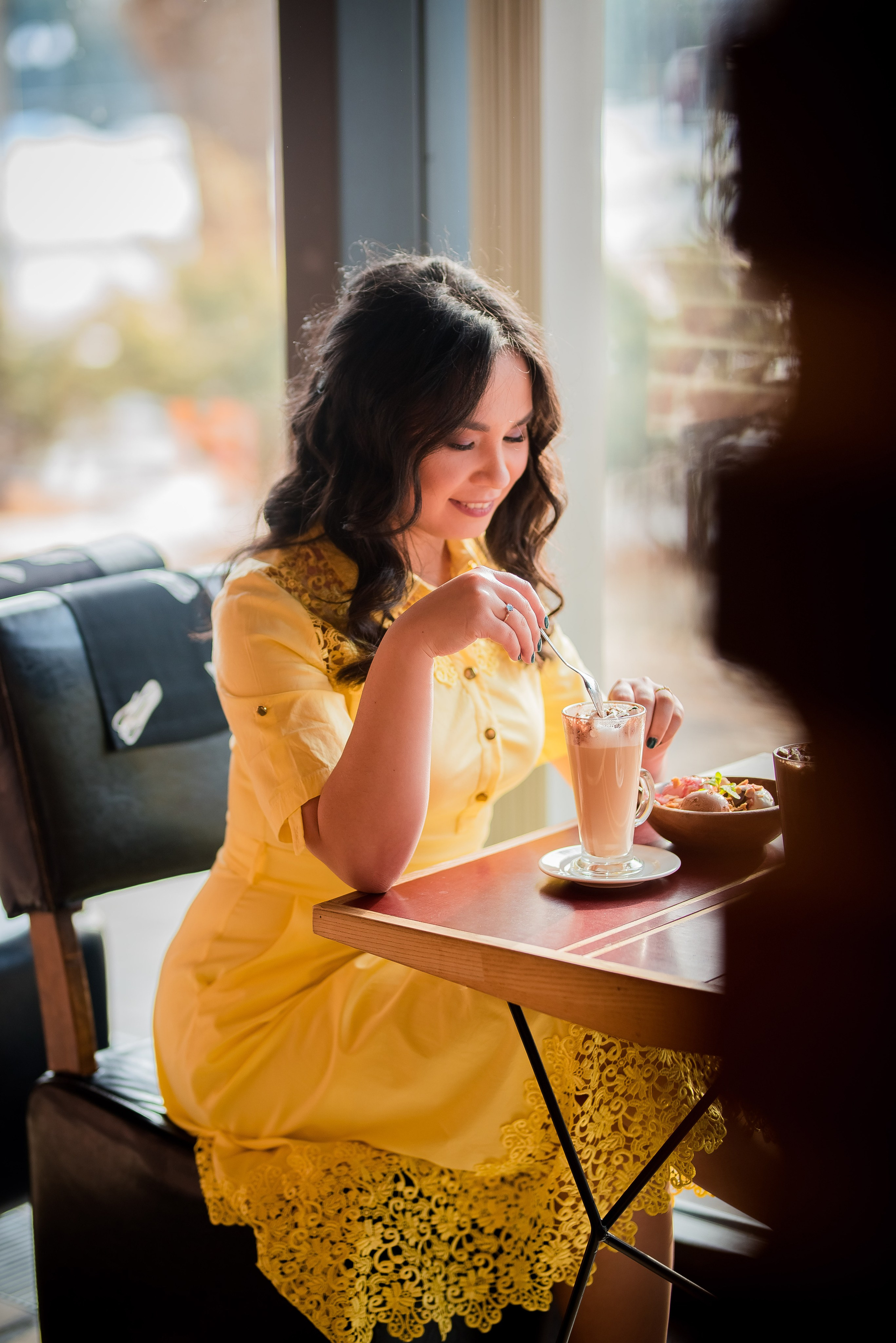 Зима+кафе. Свадебный и семейный фотограф Яна Стражева. Волгоград, Москва