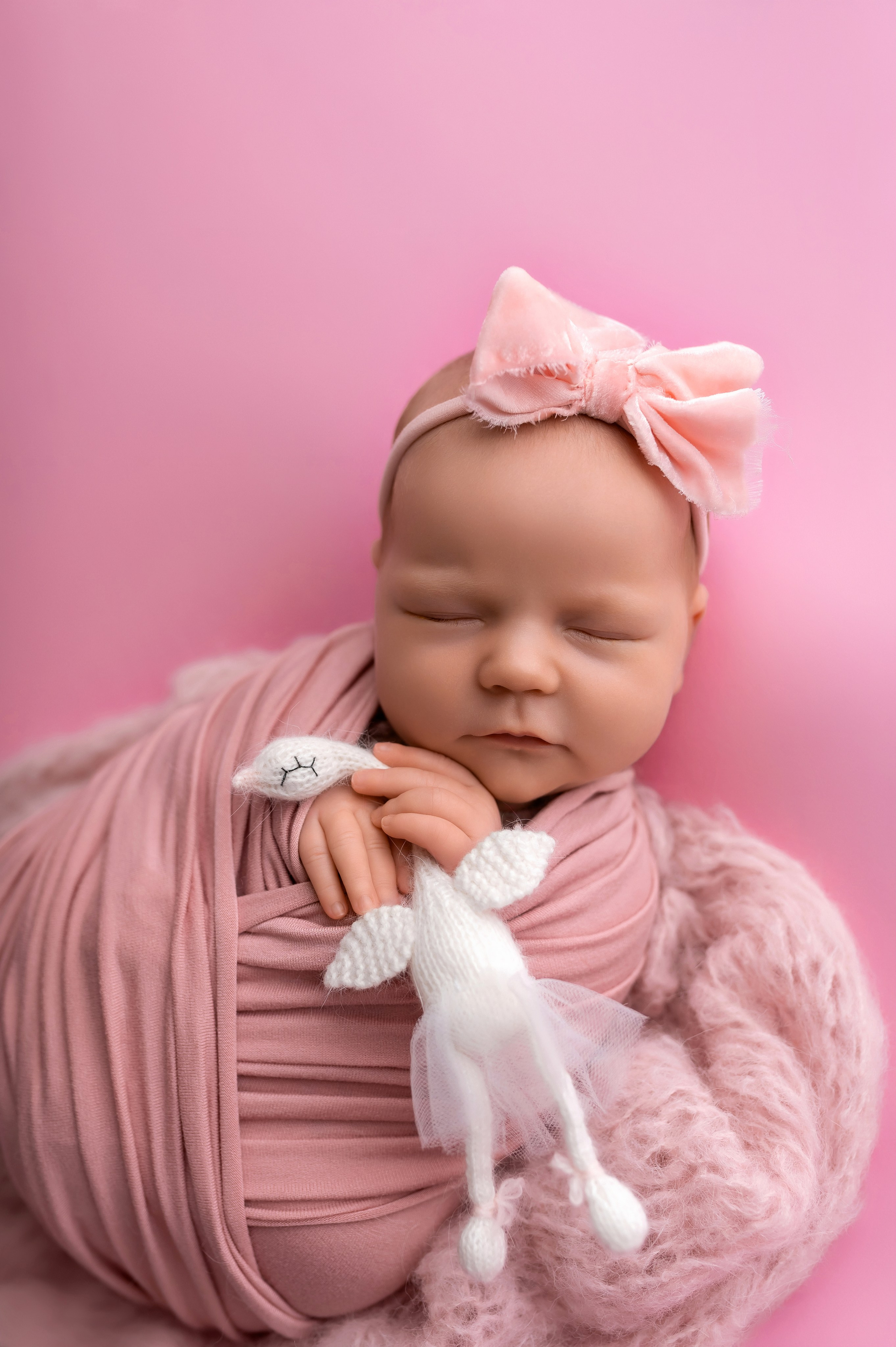 Новорождённые девочки. Детский фотограф новорождённых в Минске Боровик Екатерина