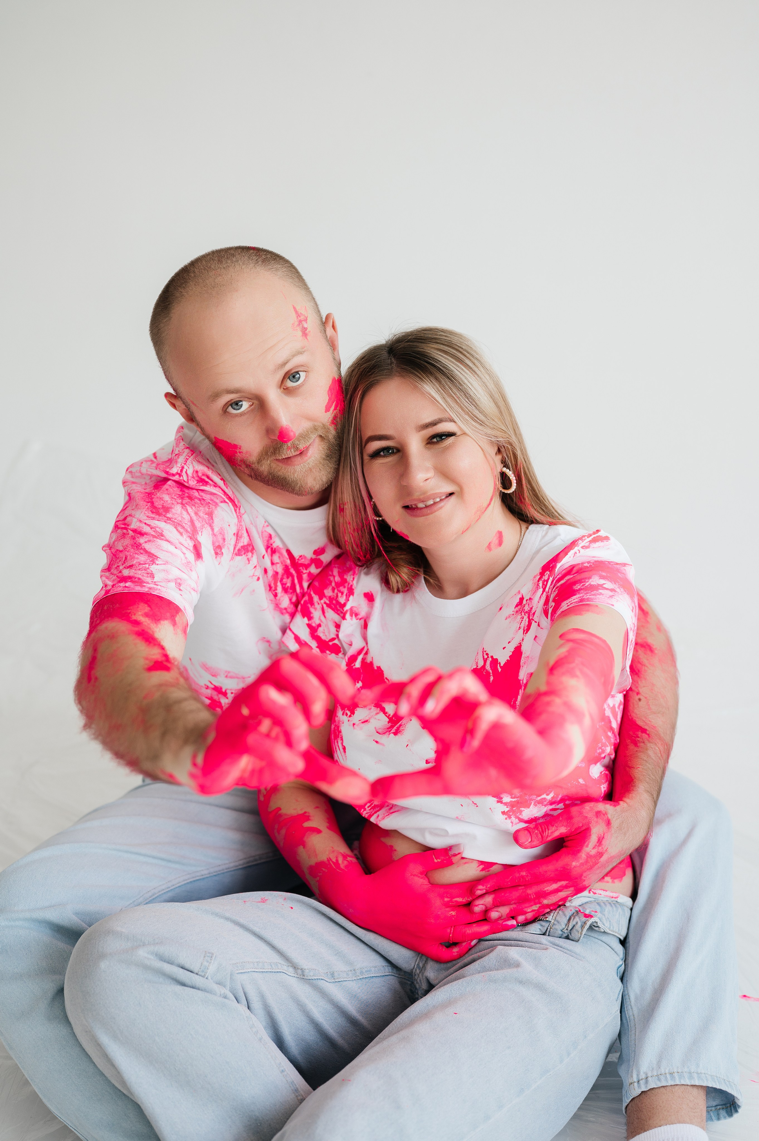 Гендер пати с красками. Свадебный и семейный фотограф в Краснодаре Алина Мельник