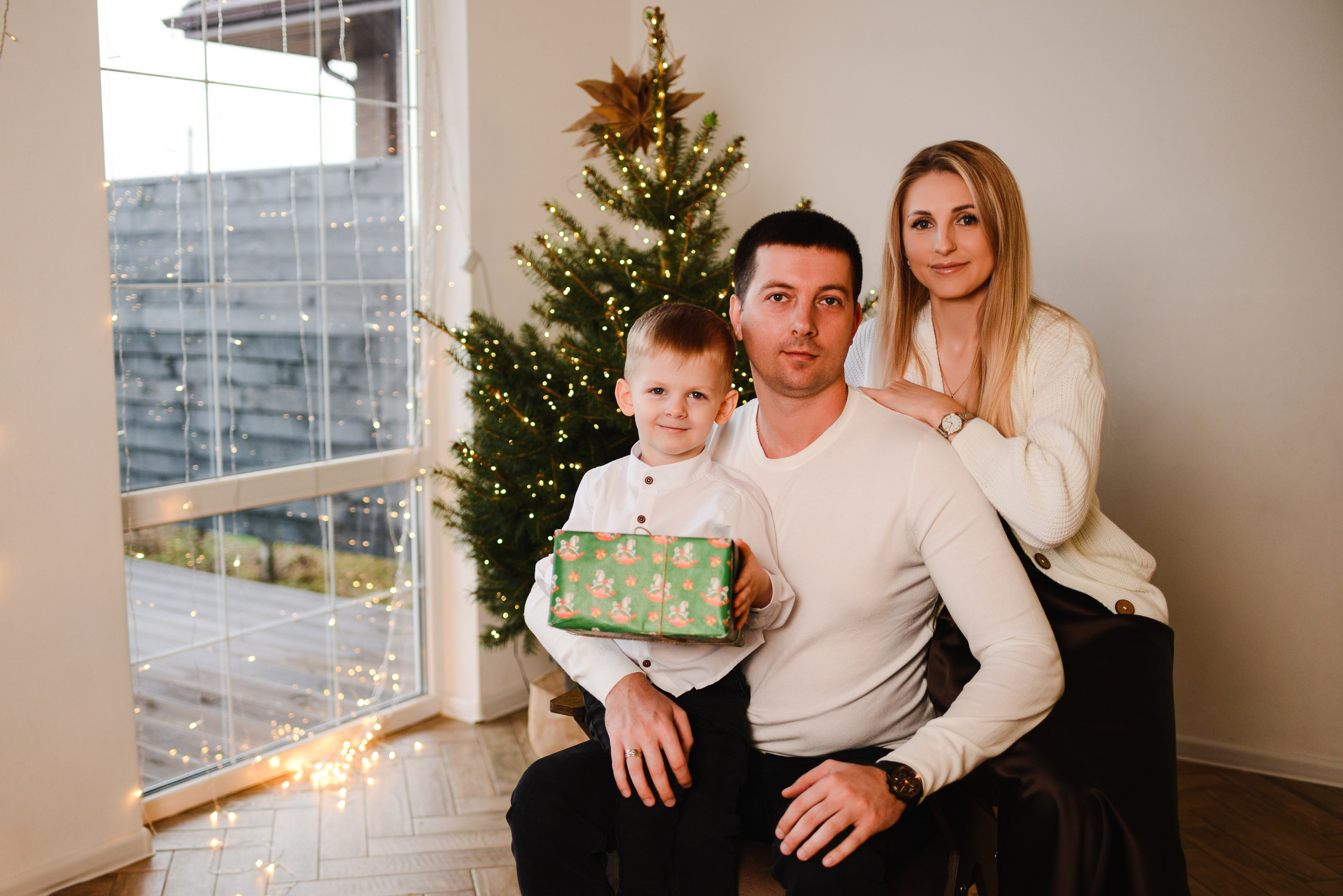 Новогодняя семейная. Фотограф Ярута Оксана / Ростов-на-Дону