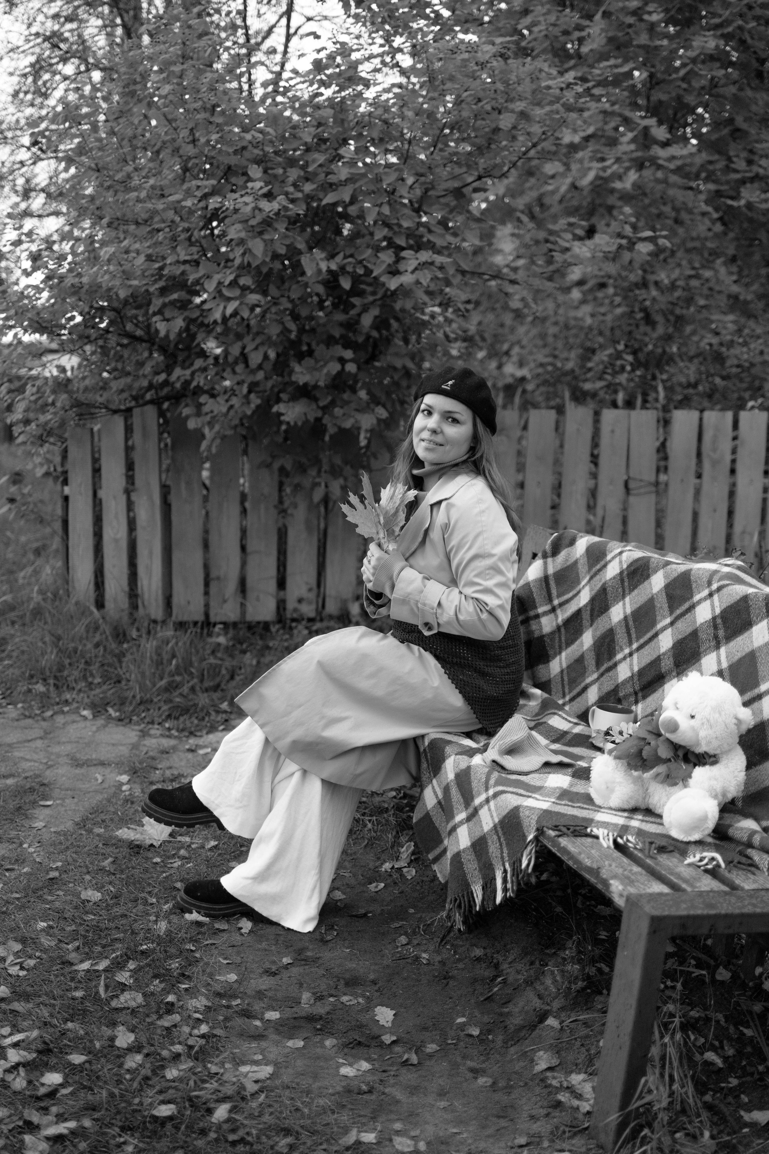 Пикник у дома. Осень. Семейный фотограф в Дзержинске Наталья Лаэтина