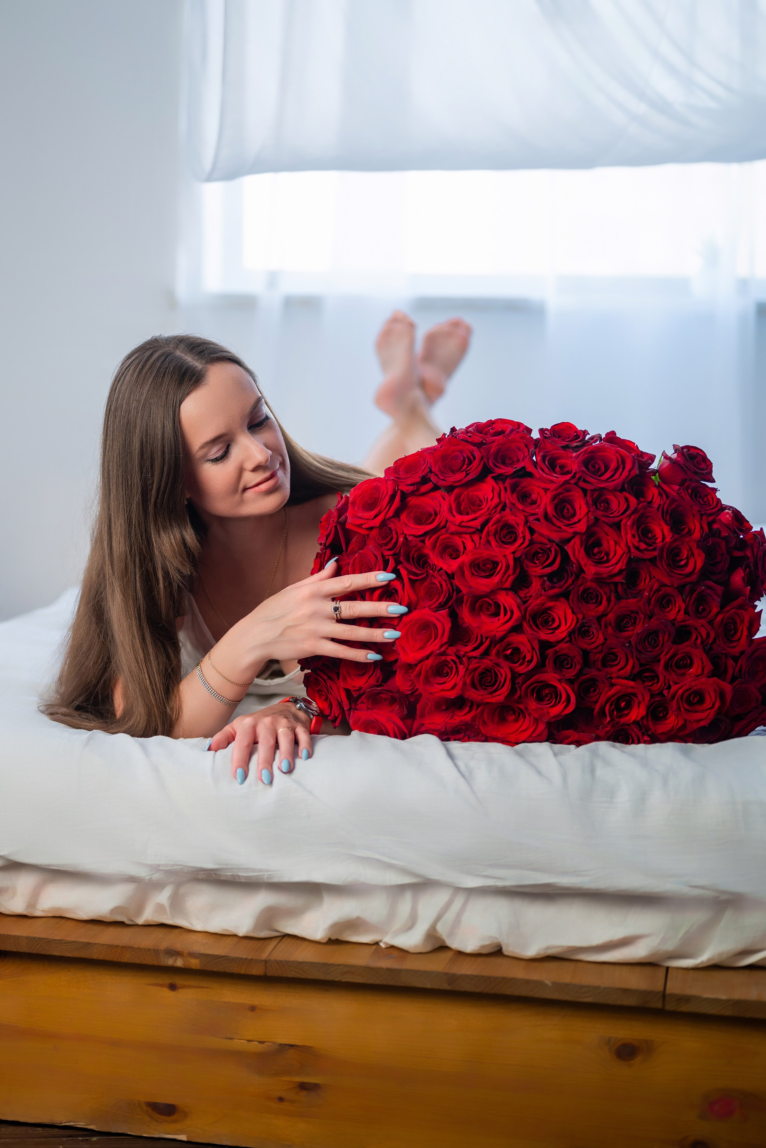 Фотопроект *101 красная роза* 2023 г. Фотограф в городе Салават