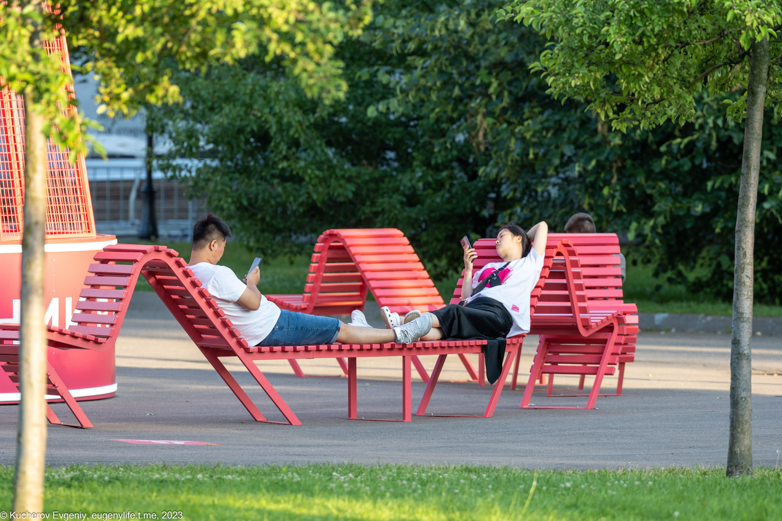Скамейки. Кучеров Евгений. Фотограф