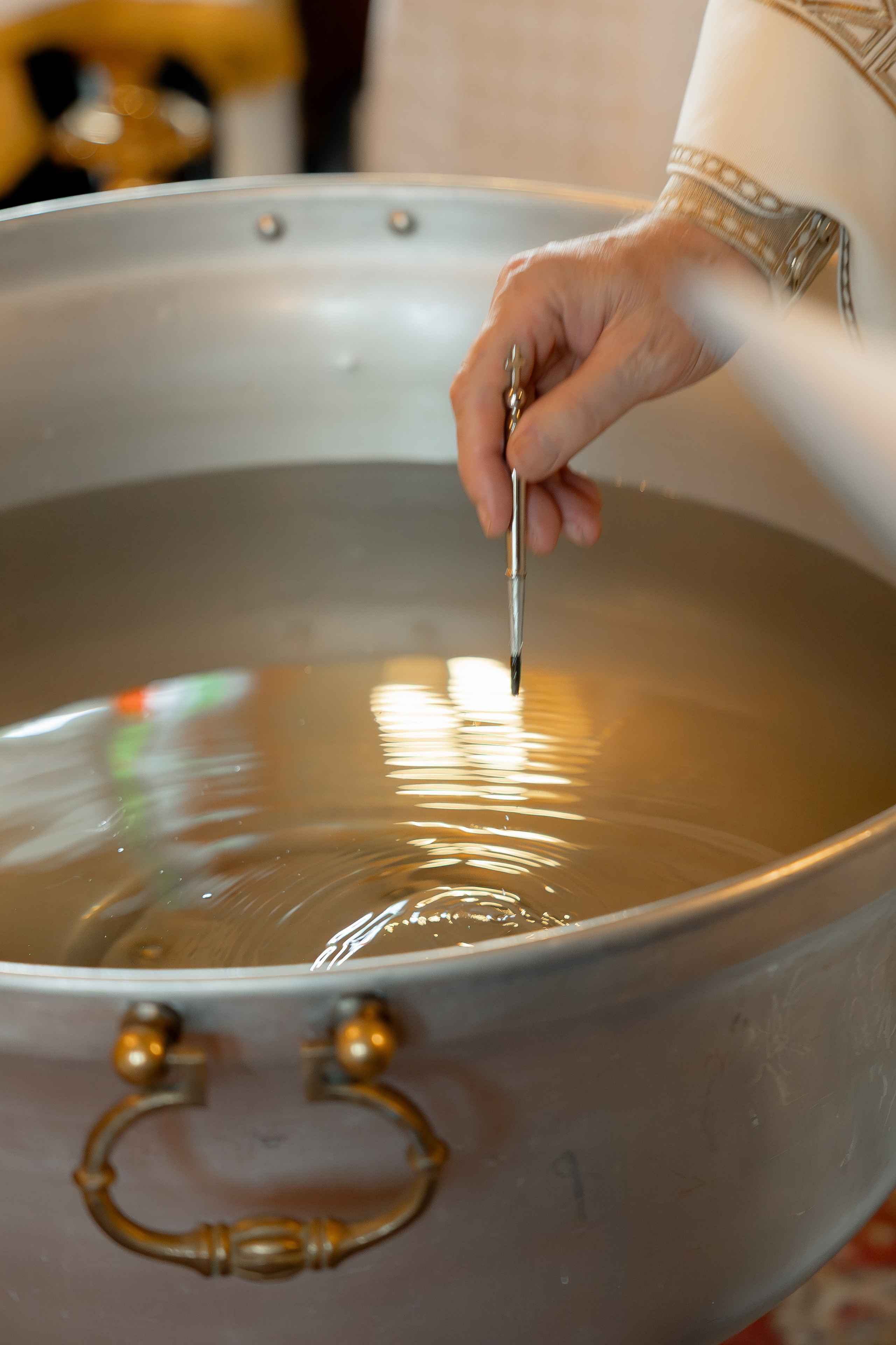 Таинство крещения Машеньки. Свадебный фотограф в Москве
