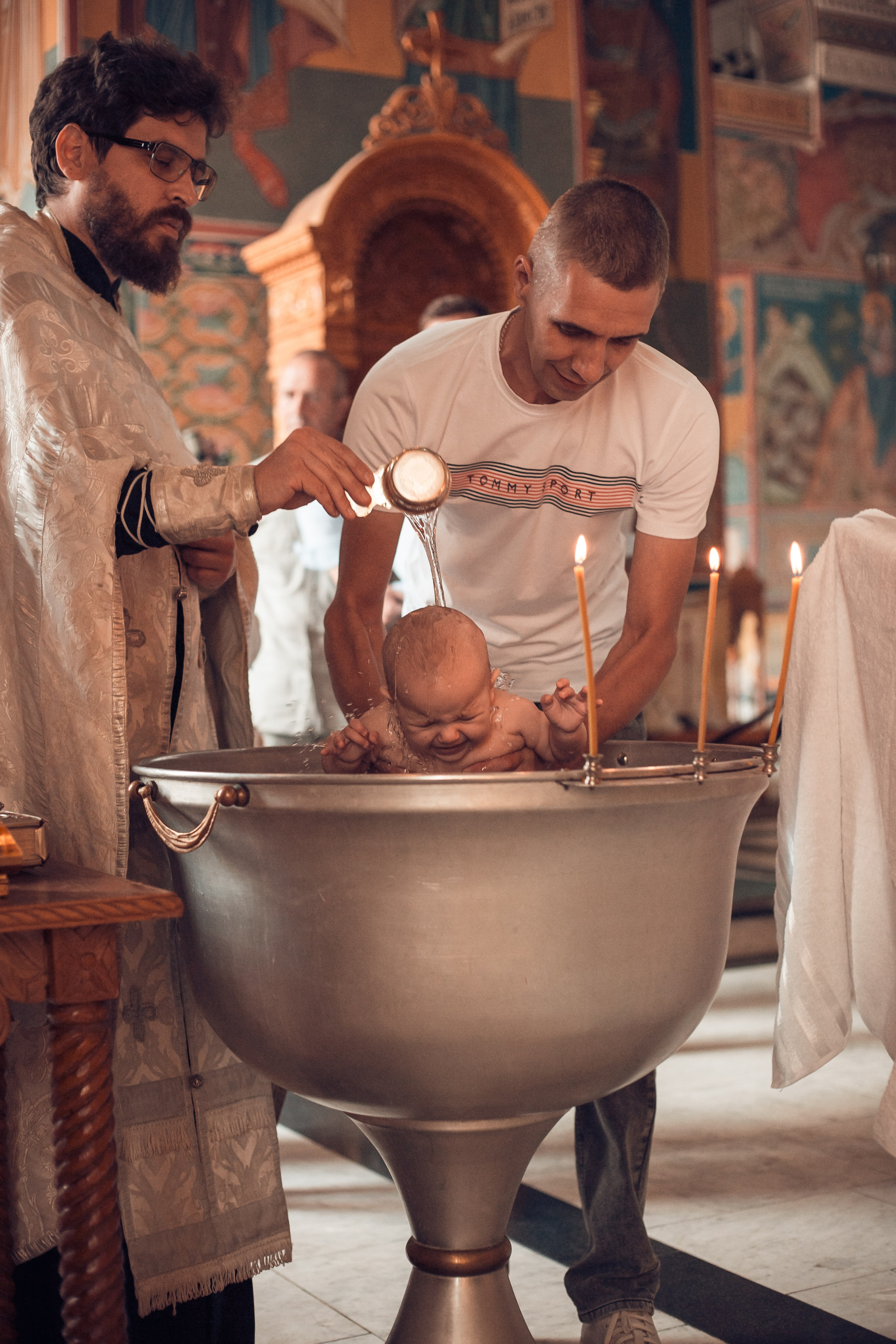 Крещение Татьяны в Свято-Троицком кафедральном соборе Калуги