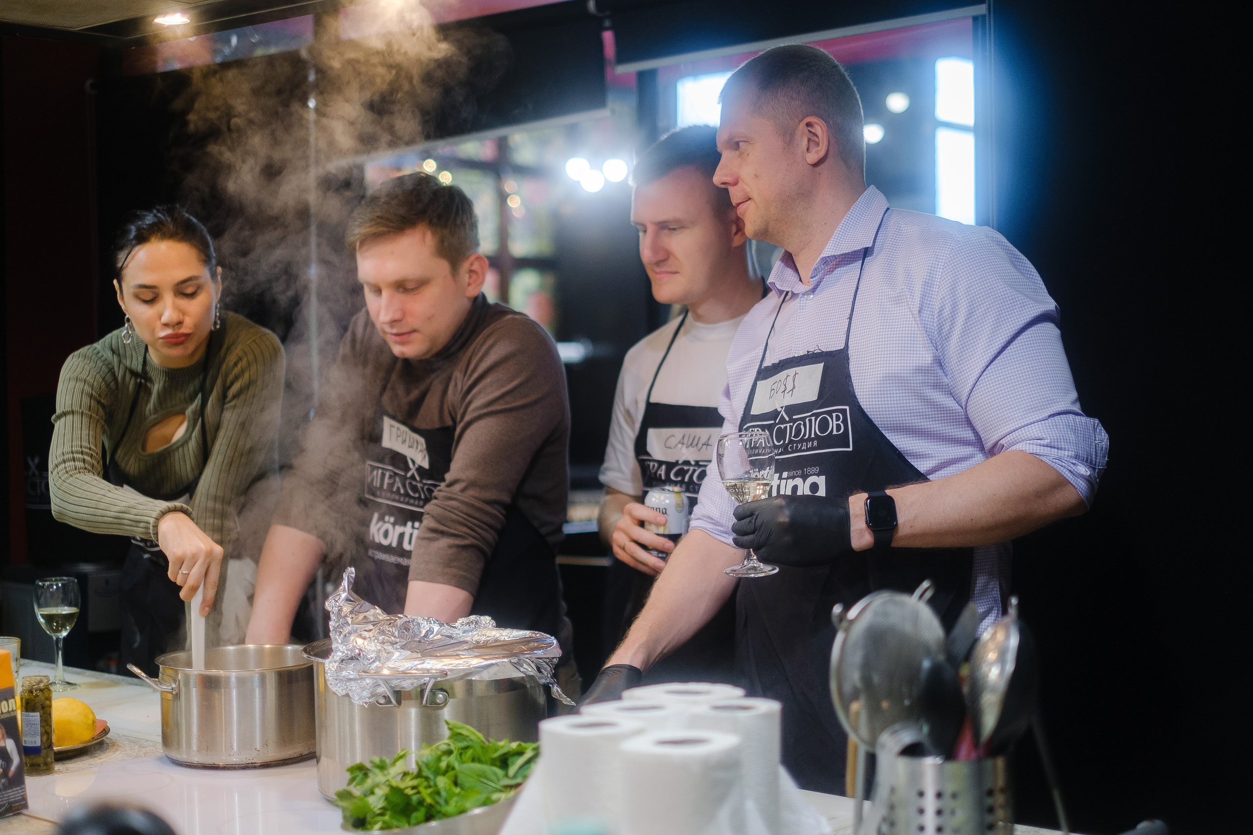 Корпоратив на кулинарном мк. Фотограф Мария Хлебникова Санкт-Петербург Москва