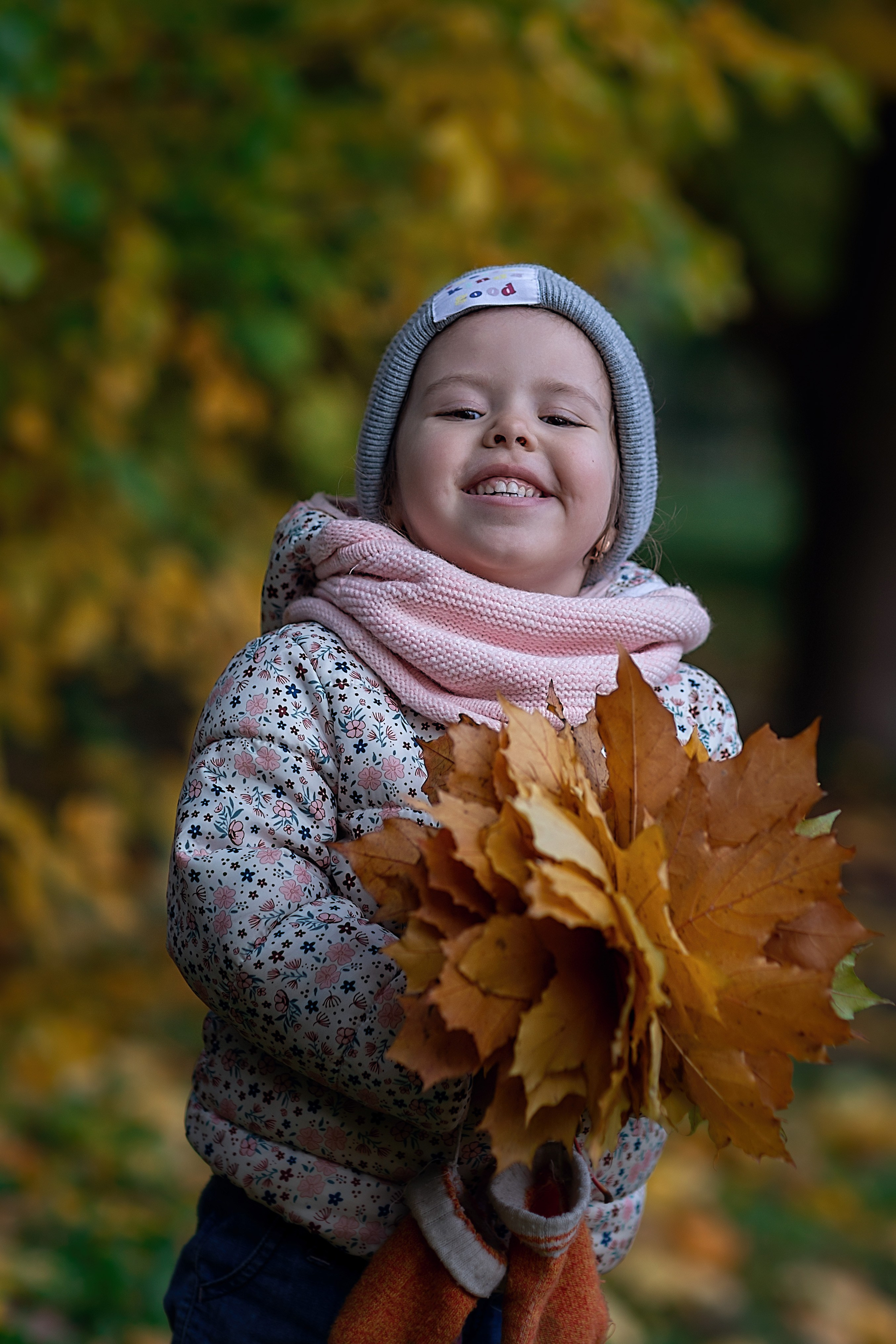 Осенняя прогулка_2024 + печать. Семейный фотограф в Санкт-Петербурге