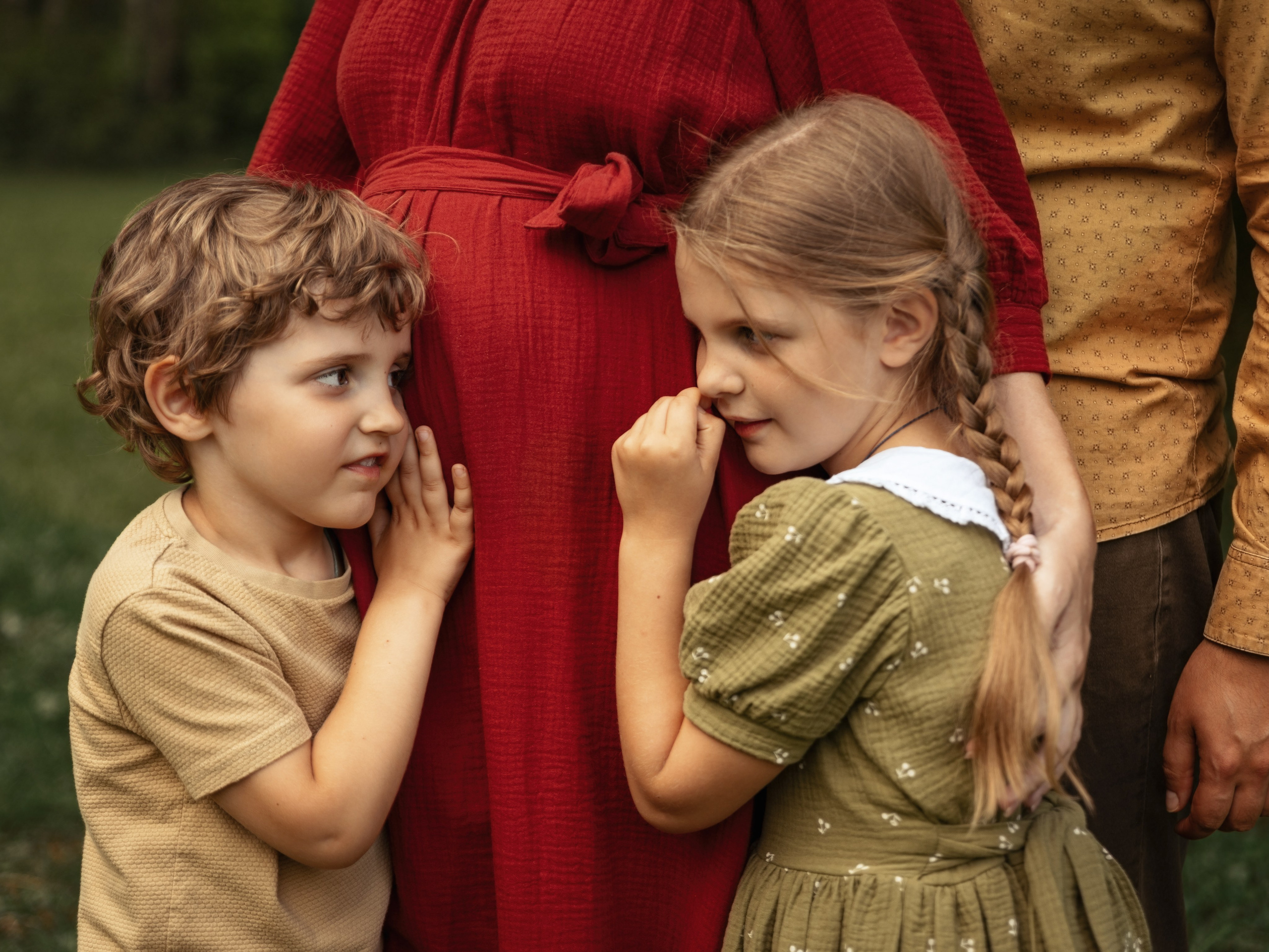 Семейная съемка в парке. Семейный фотограф в Москве Трубинова Екатерина