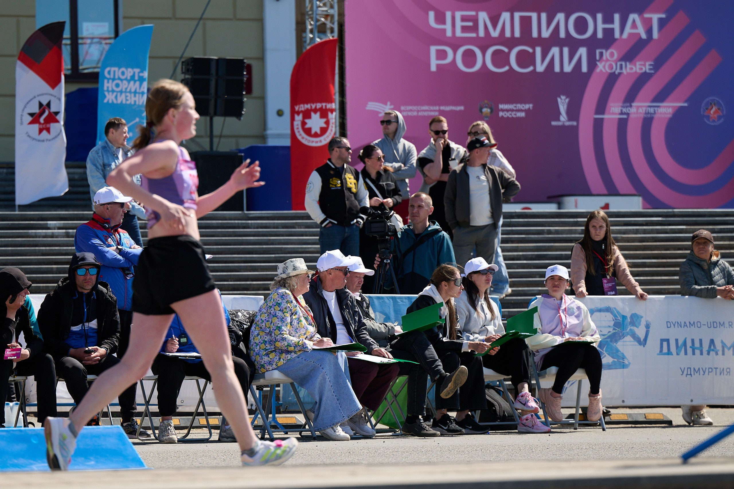 Чемпионат России по спортивной ходьбе 2025. Спортивный репортажный фотограф в Ижевске Сергей Мерзляков