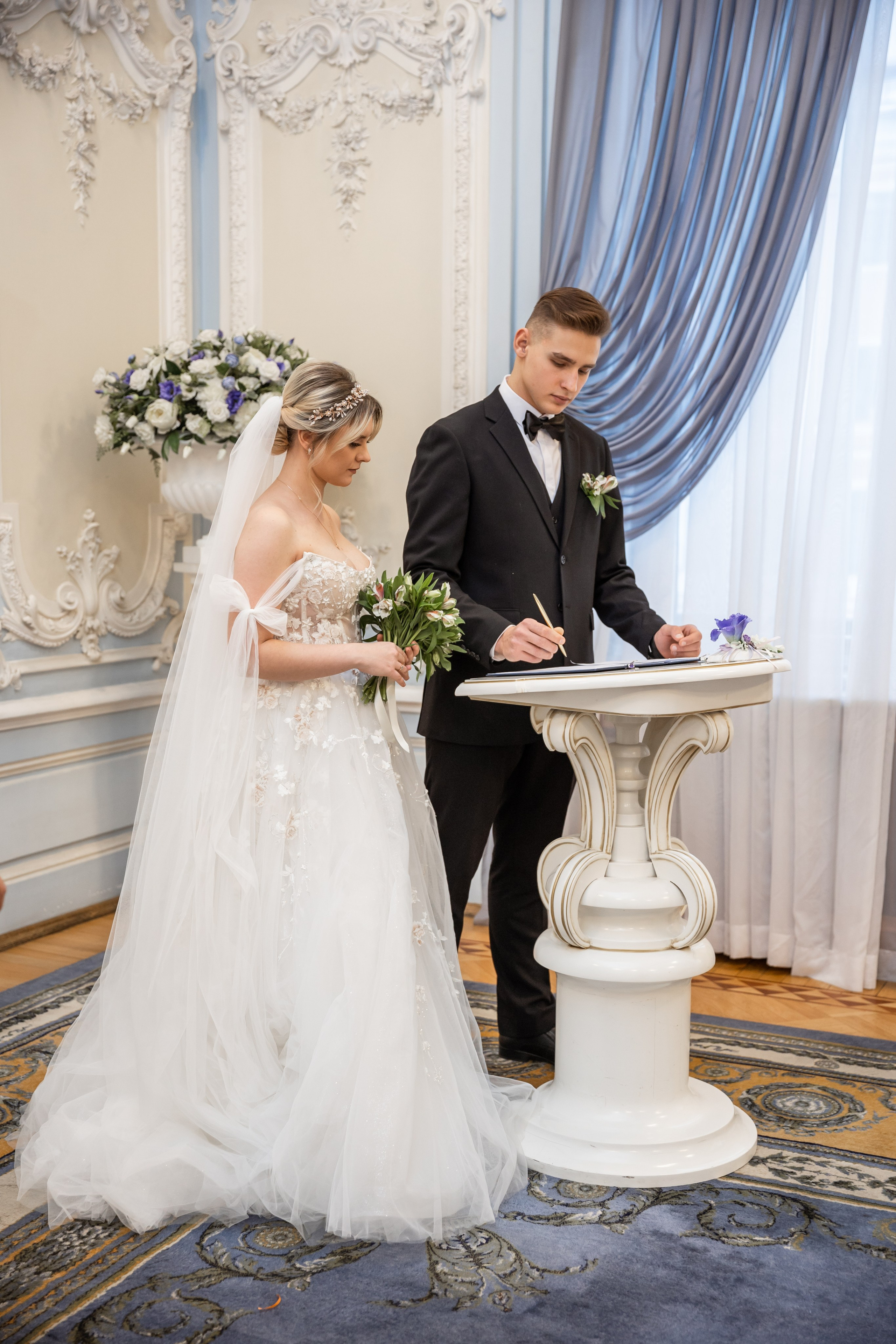 ЗАГС. Свадебный фотограф Санкт-Петербург Катерина Ширяева