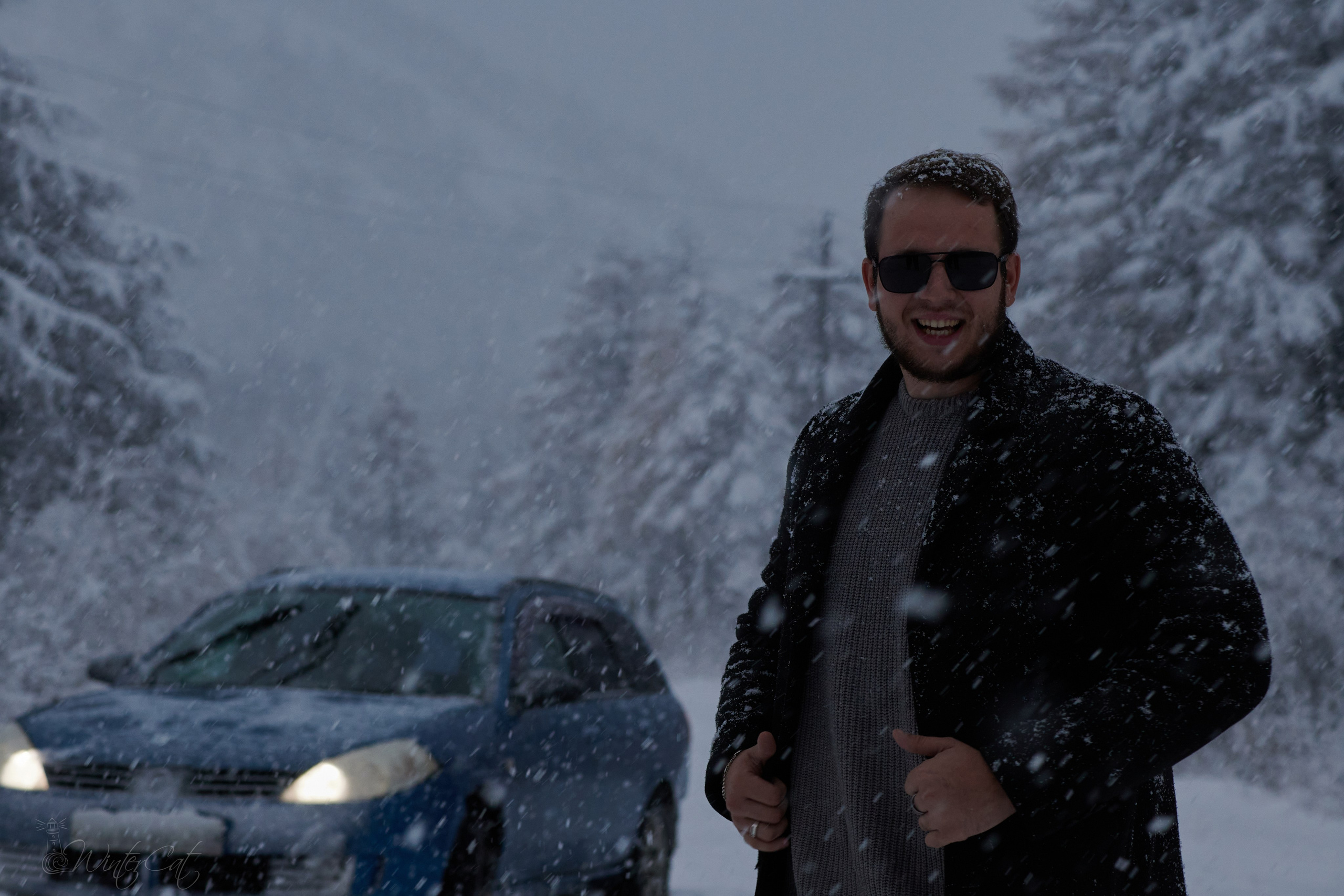 Женя и Снег. Портретный и репортажный фотограф в Магадане Андрей Нефедов WinterCatPhoto