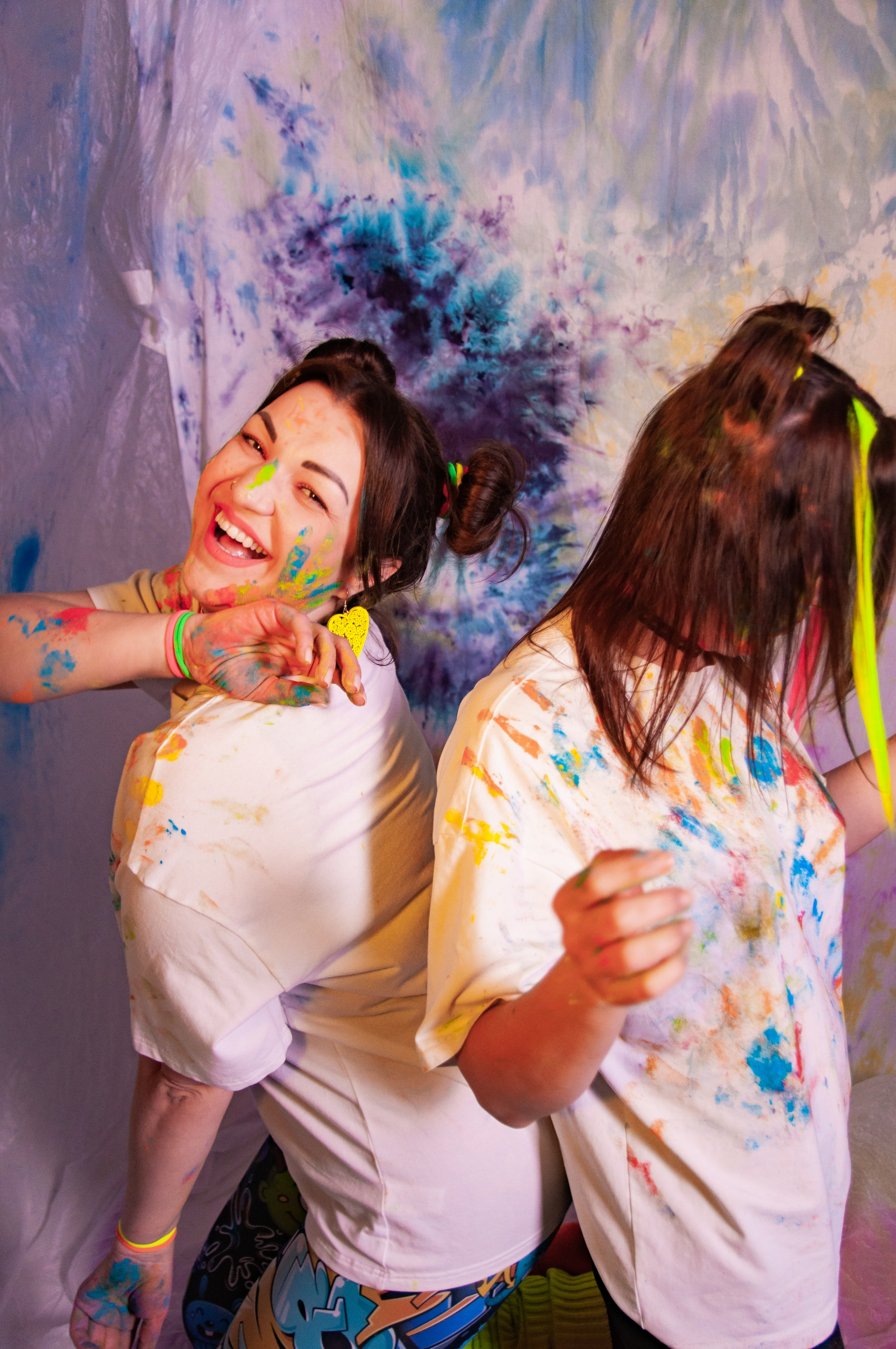 Фотопроект с красками холи. Фотограф Катя Щербина