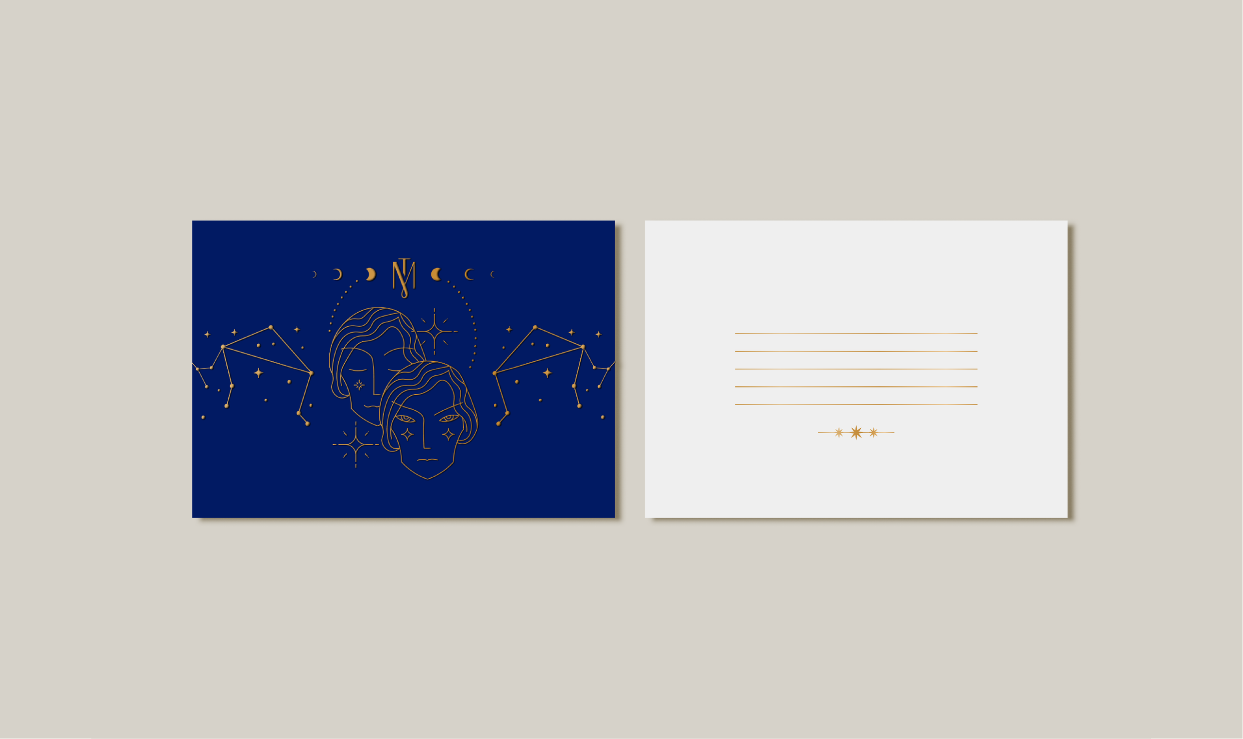 Дизайн полиграфии / макет открытки