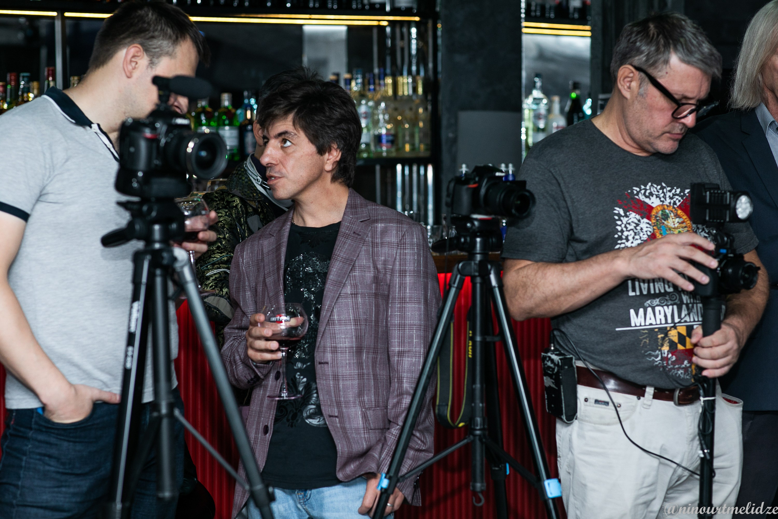 Пресс конференция Kevin Maccoy. Art photographer Nino