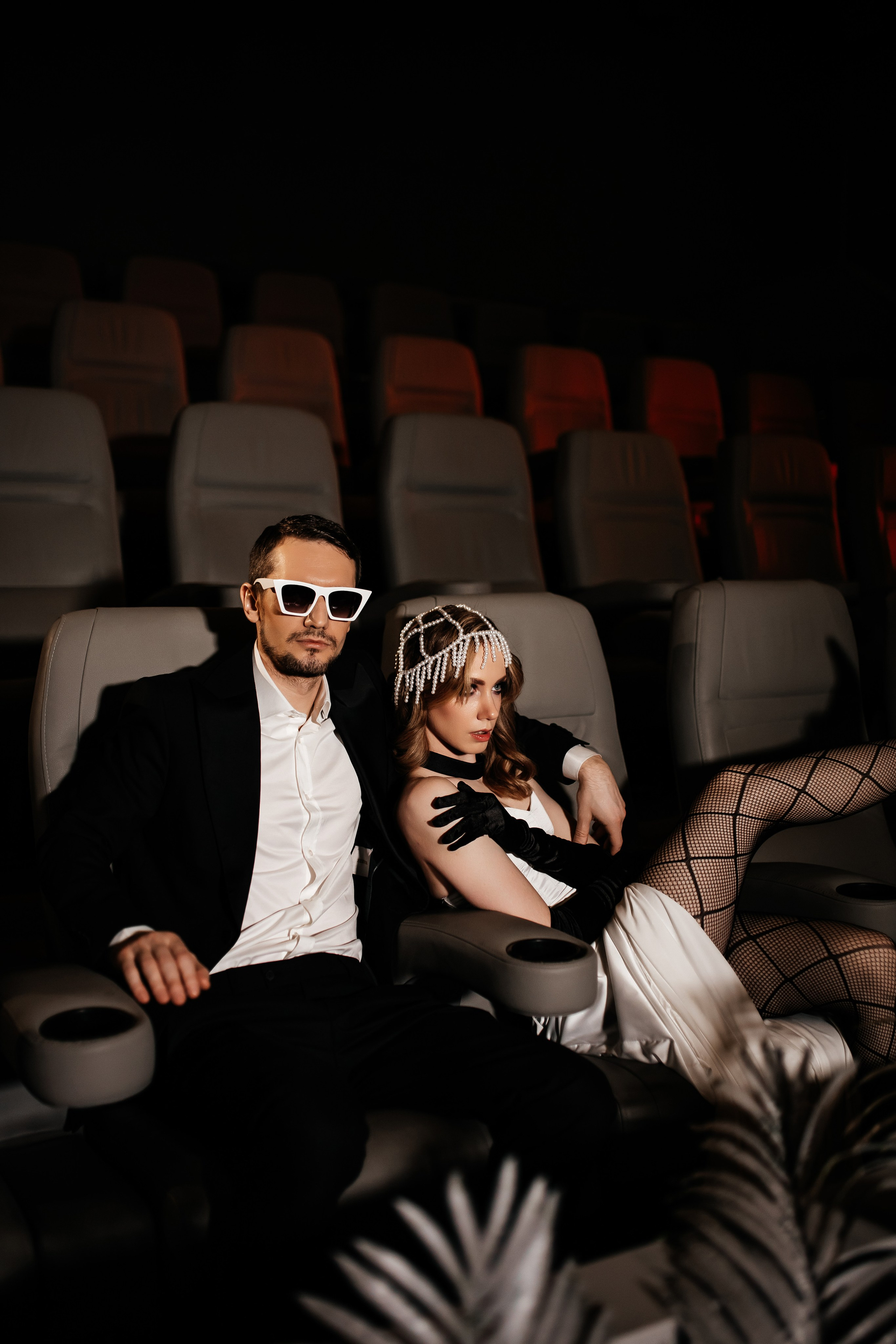 Свадьба в кинотеатре. Фотограф Санкт-Петербург Раднаева Юлия