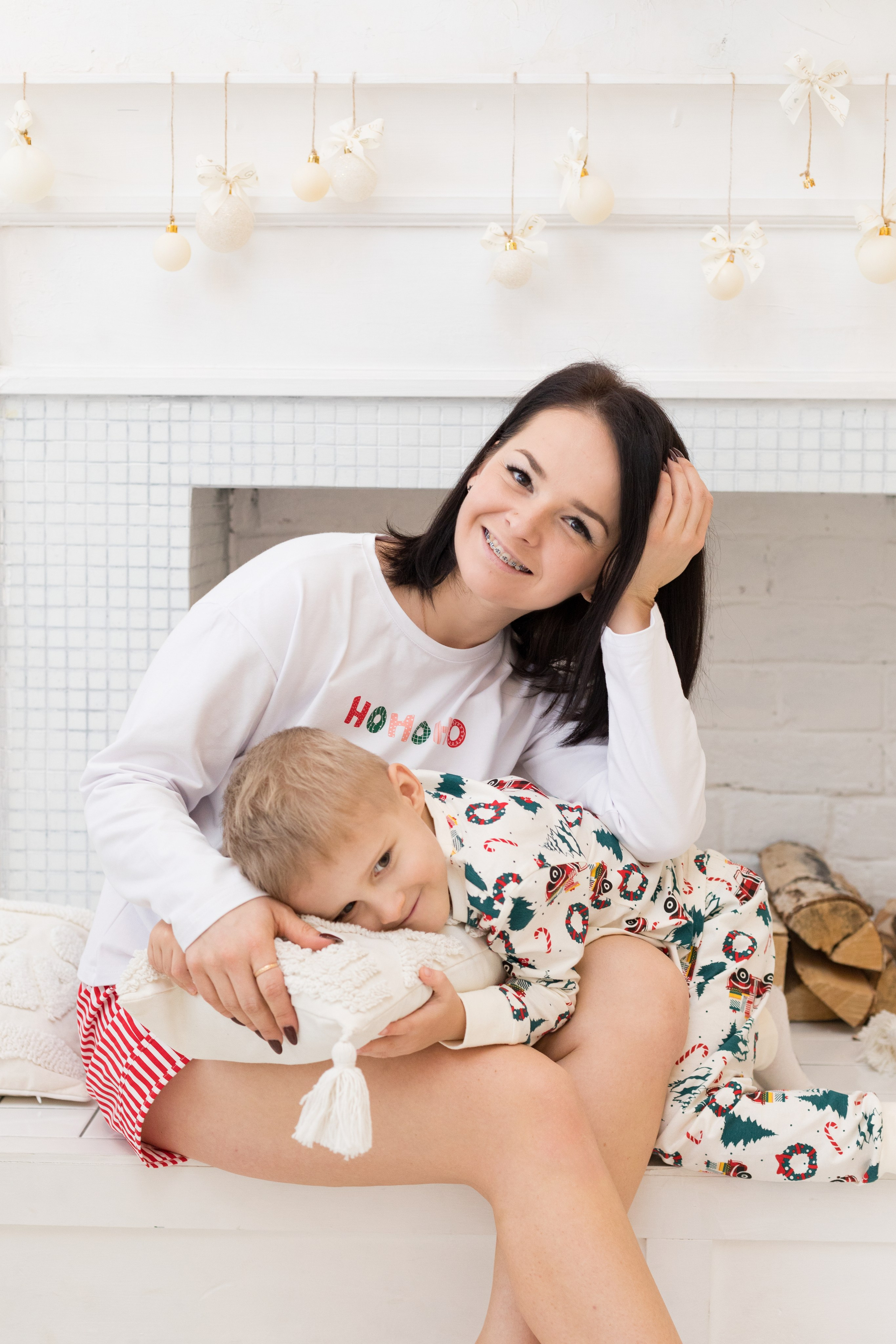 Новогодняя фотосессия Вероники и Феди. Детский и контент фотограф Надя Волкова Санкт-Петербург