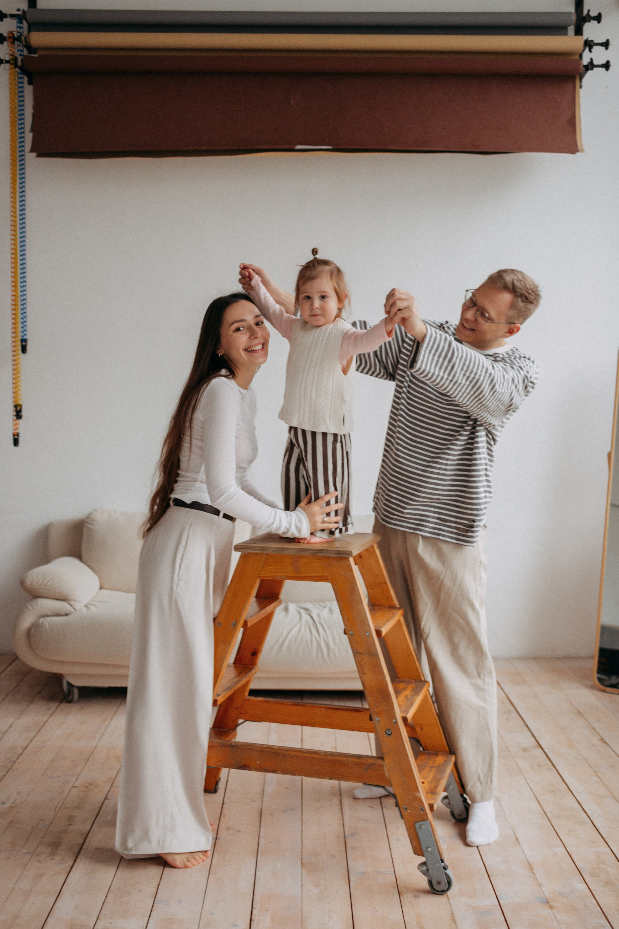 Семейная история (Studio MyPlace). Фотограф в Санкт-Петербурге Гарипова Валерия