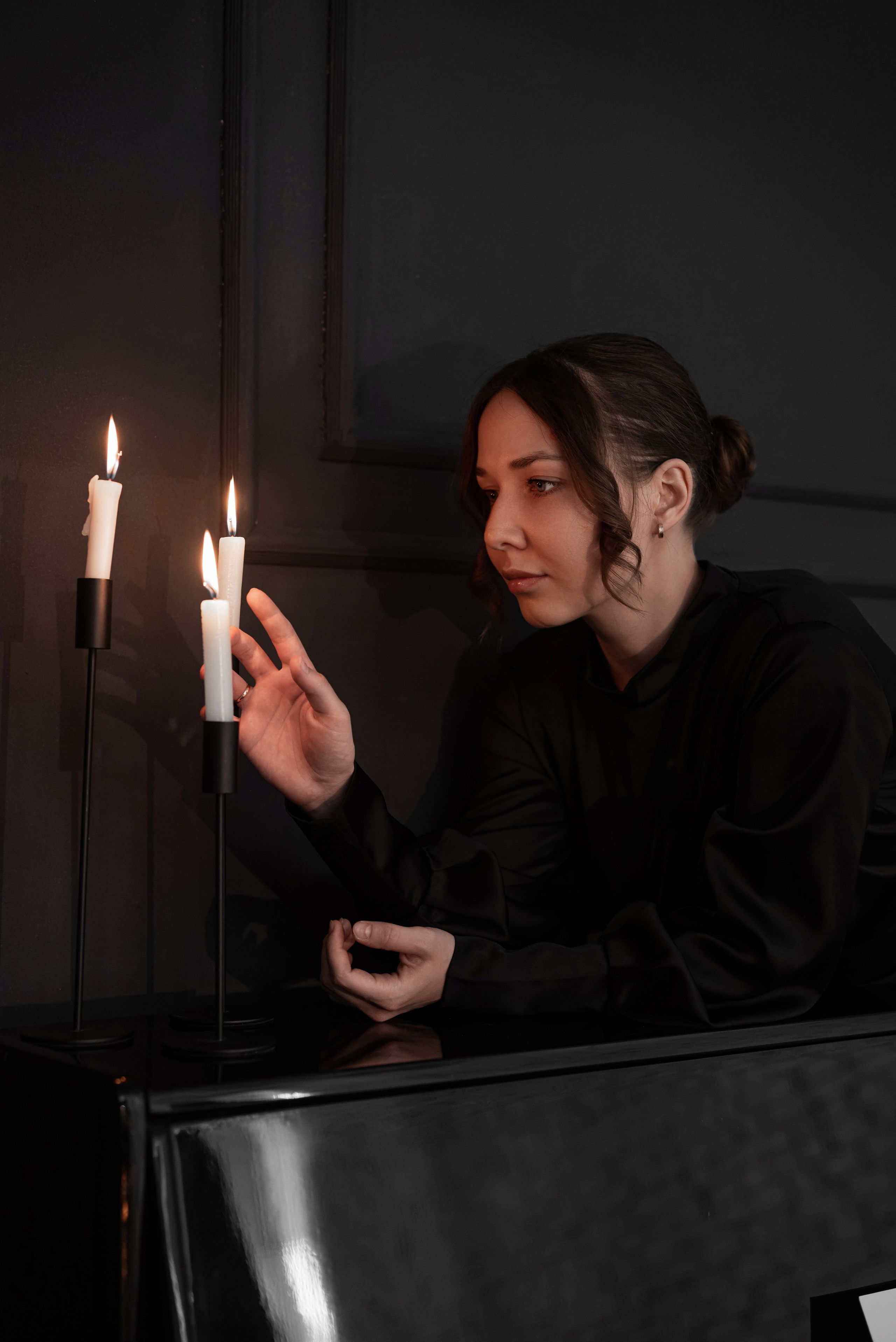 Фотопроект *Свечи и пианино*. Фотограф в городе Салават