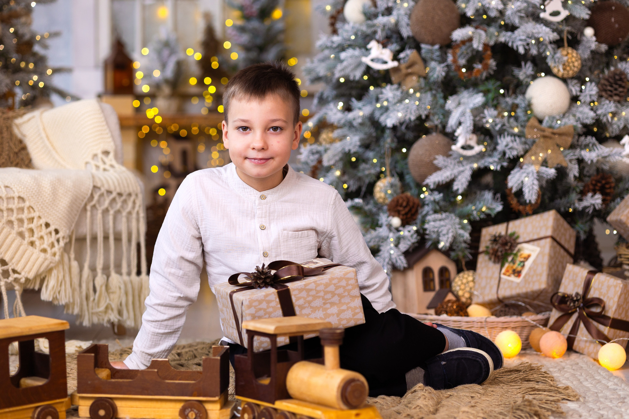 Новогодняя фотосъёмка. Фотограф в Москве фотосессия