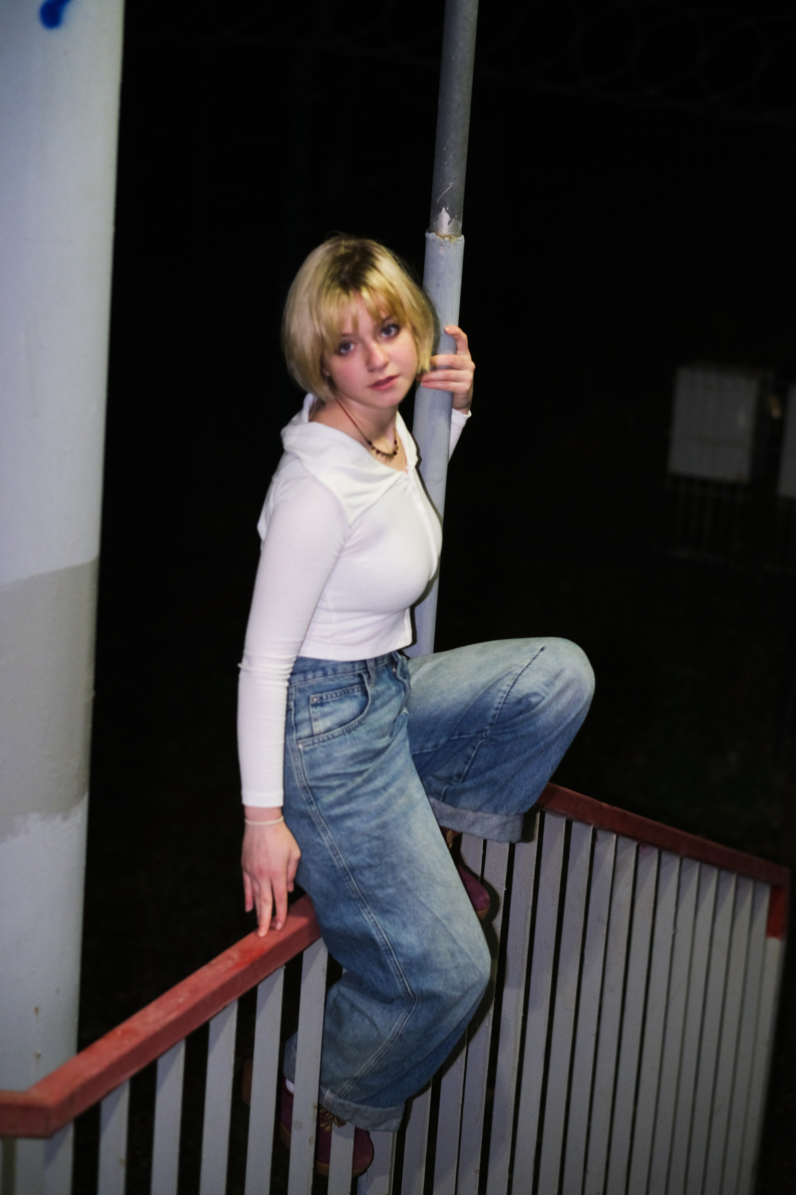 Кристина у электричек. Креативный фотограф в Москве Арапова Виталия