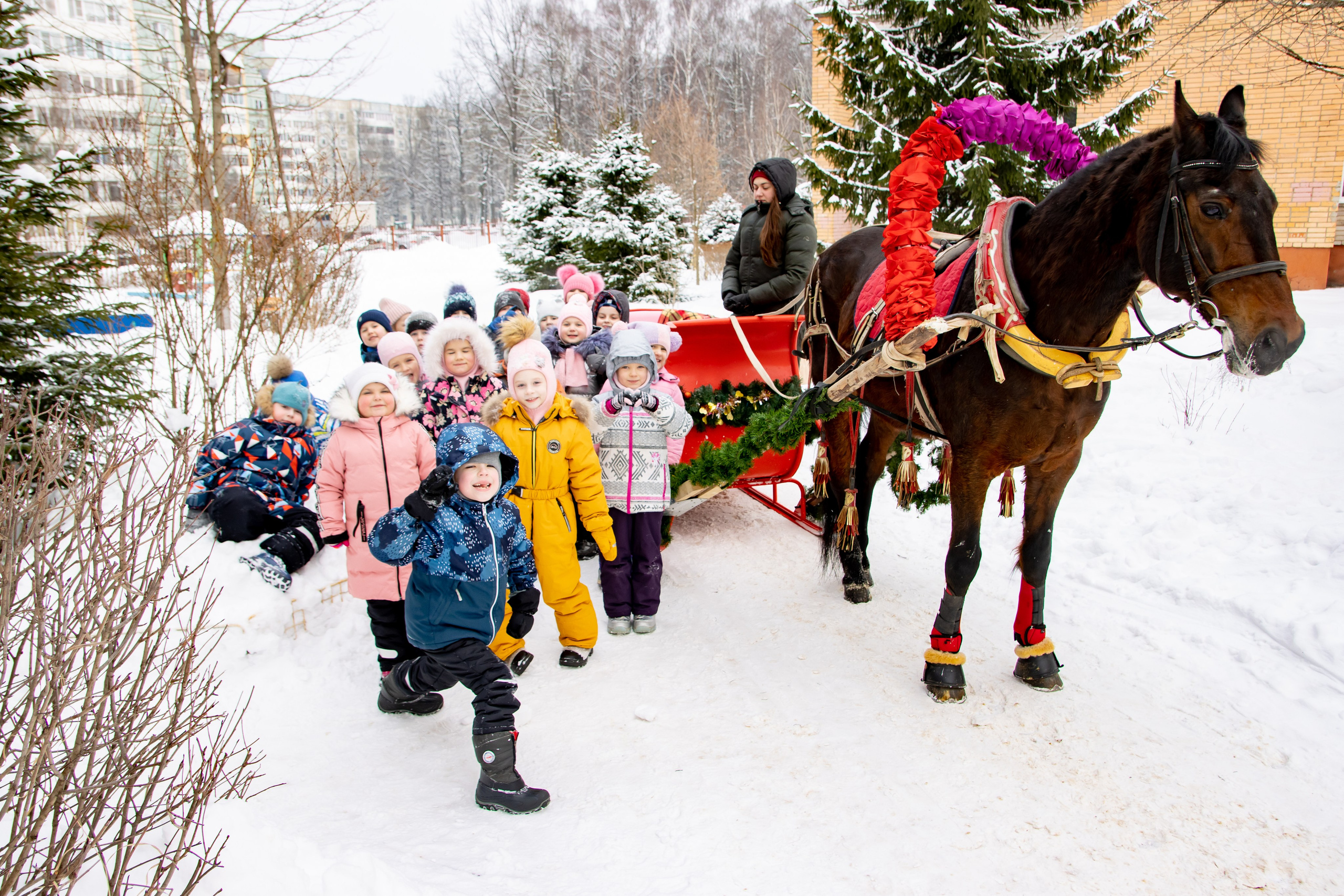 Съемки жизни в детском саду. Выпускные альбомы в Обнинске
