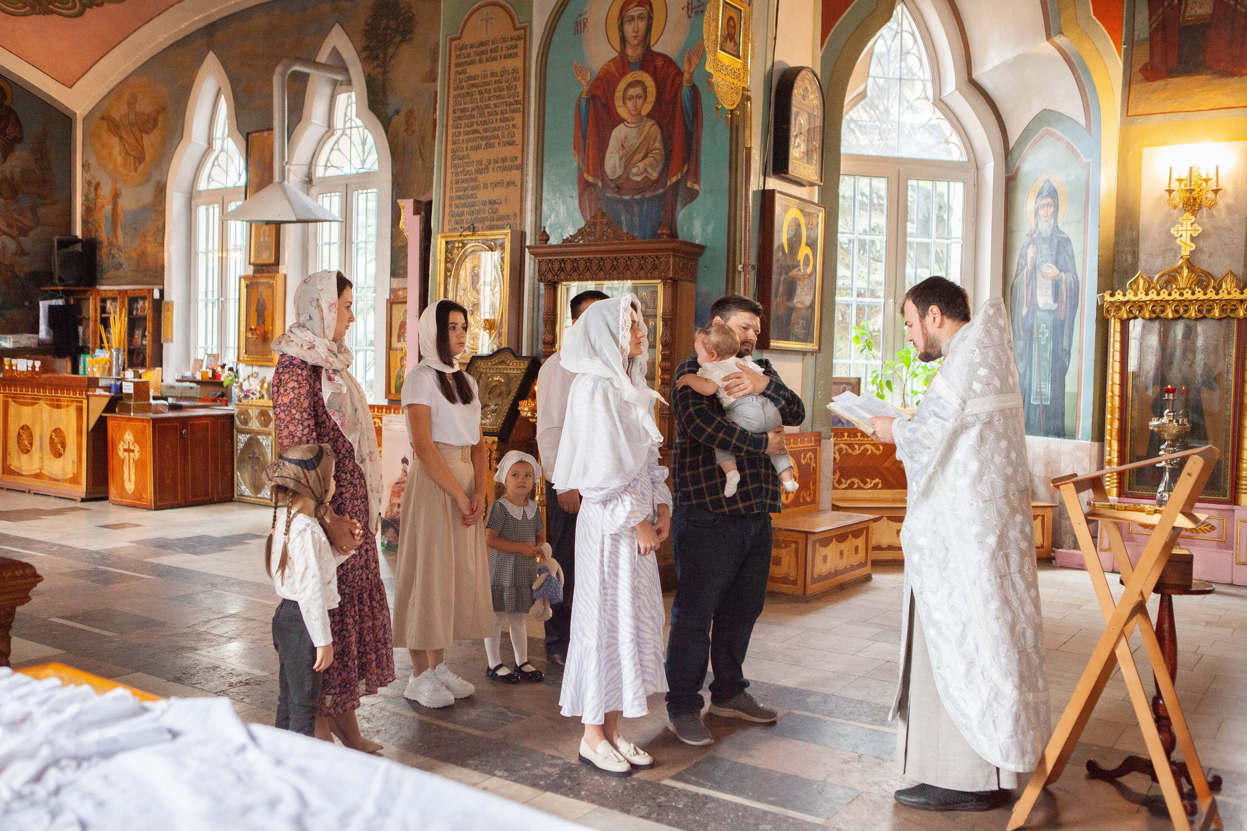Крещение Дарьи. Фотограф Ольга Ефремова