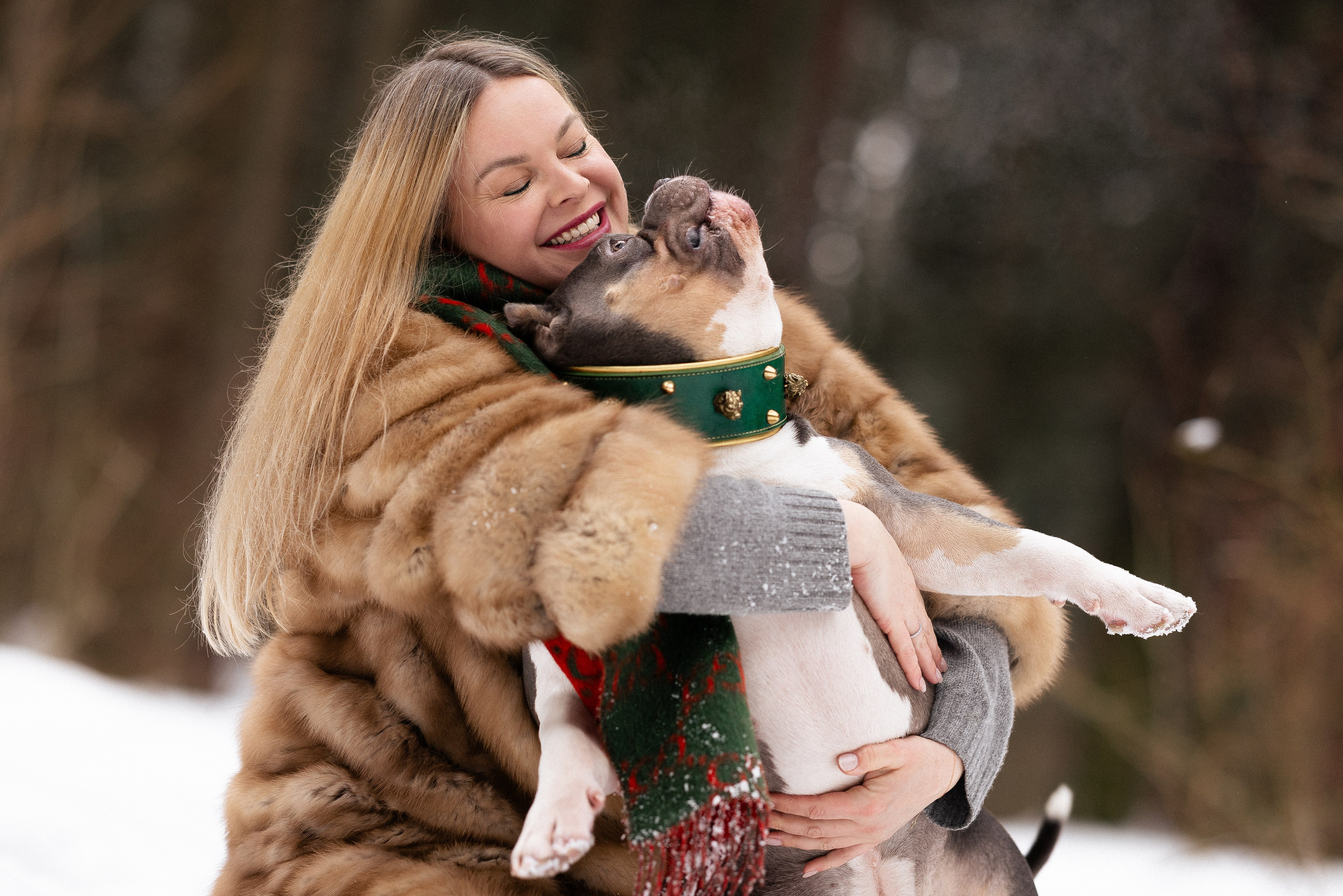 Лера и Наган. Фотограф и видеограф анималист Аганина Дарья