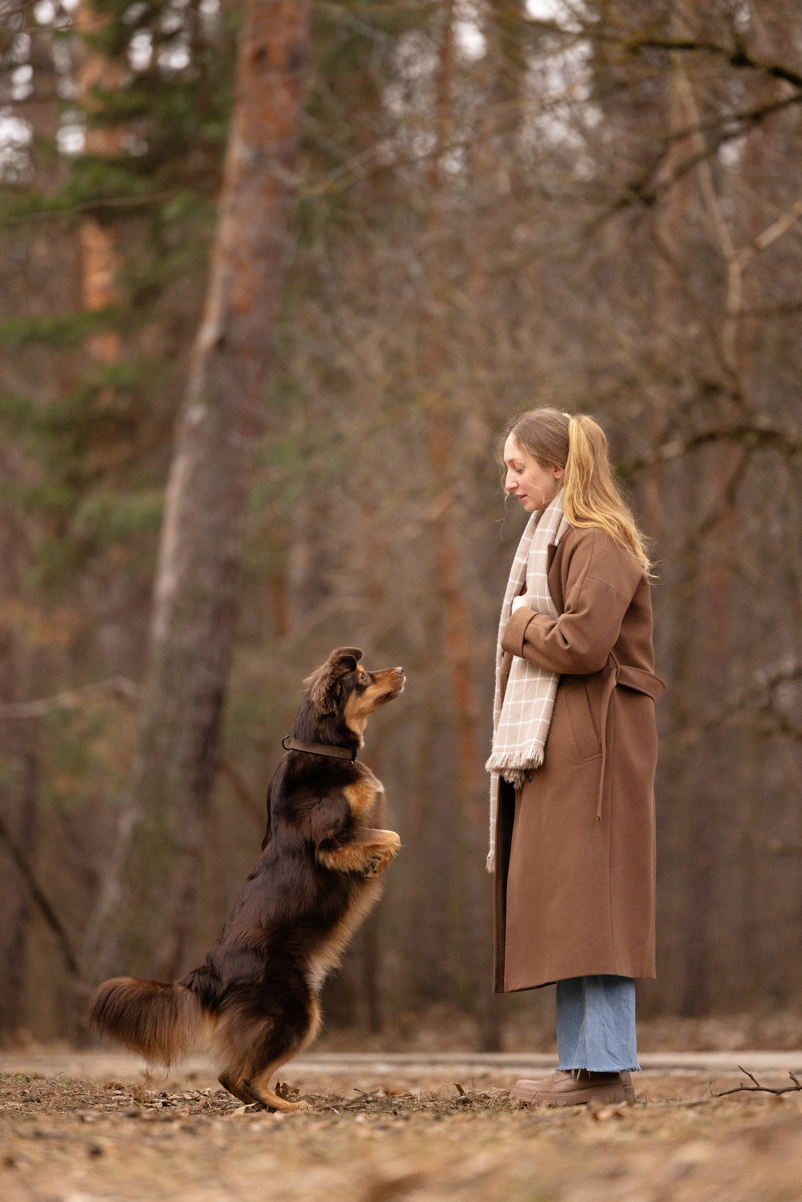 Катя и Мёд. Фотограф и видеограф анималист Аганина Дарья