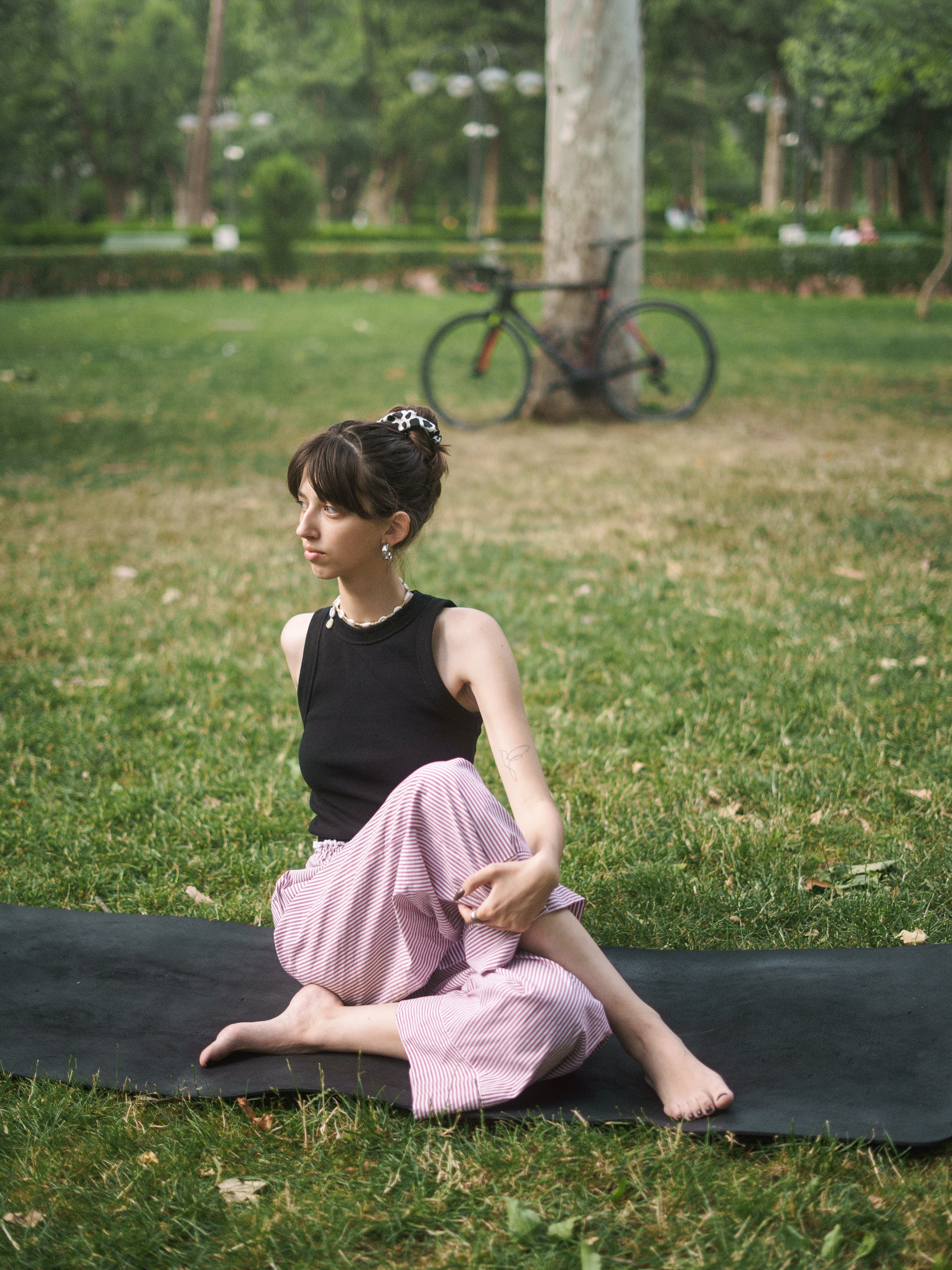 Йога в парке, Тбилиси. Андрей Фадеев фото видео Тбилиси