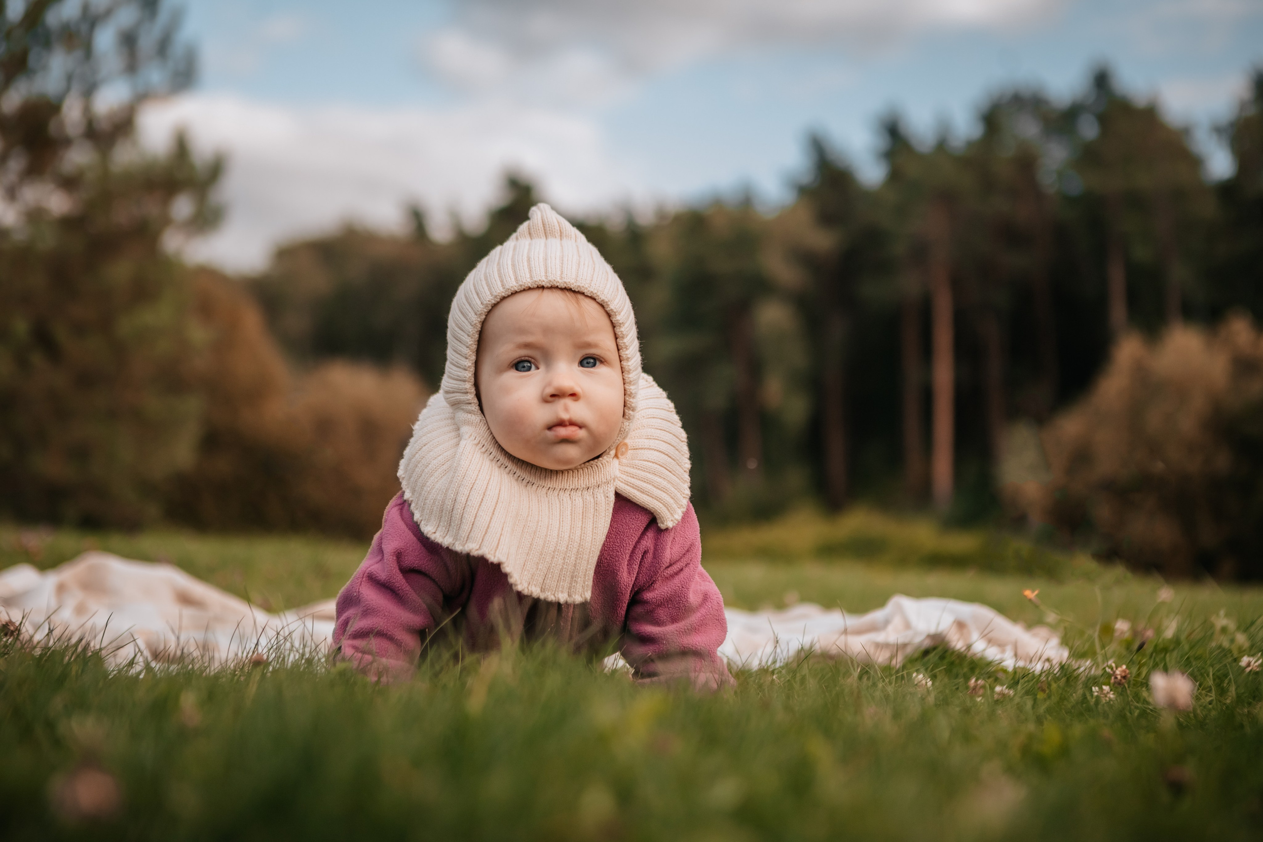 Габи и семья. Прогулка в Мещерском парке. Семейный фотограф анималист Мария Крючкова