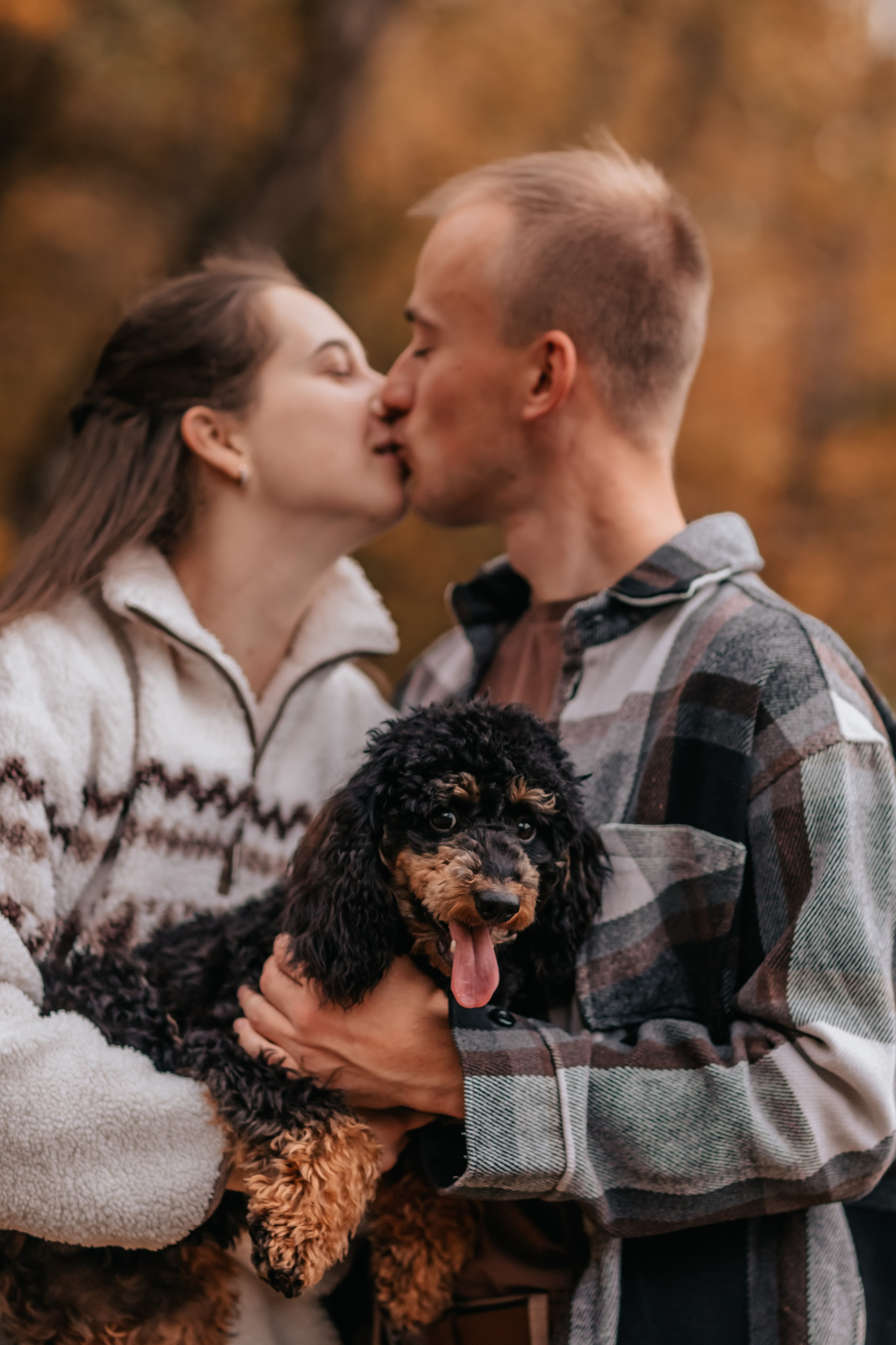 Пряник и семья, прогулка в Тимирязевском парке. Семейный фотограф анималист Мария Крючкова