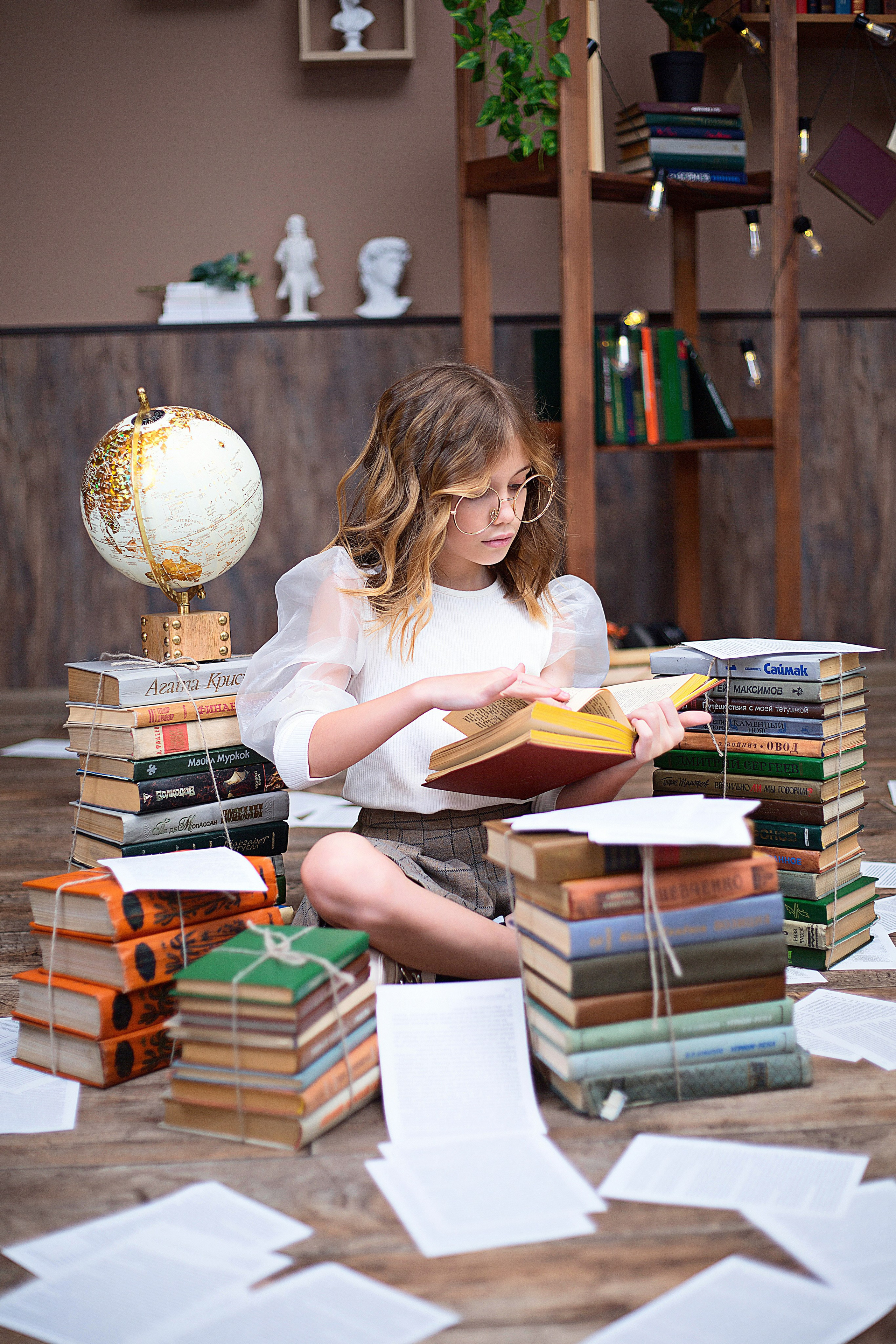 Индивидуальные фотосессии школьников. Детский школьный фотограф в Кемерово Зиновьева Екатерина