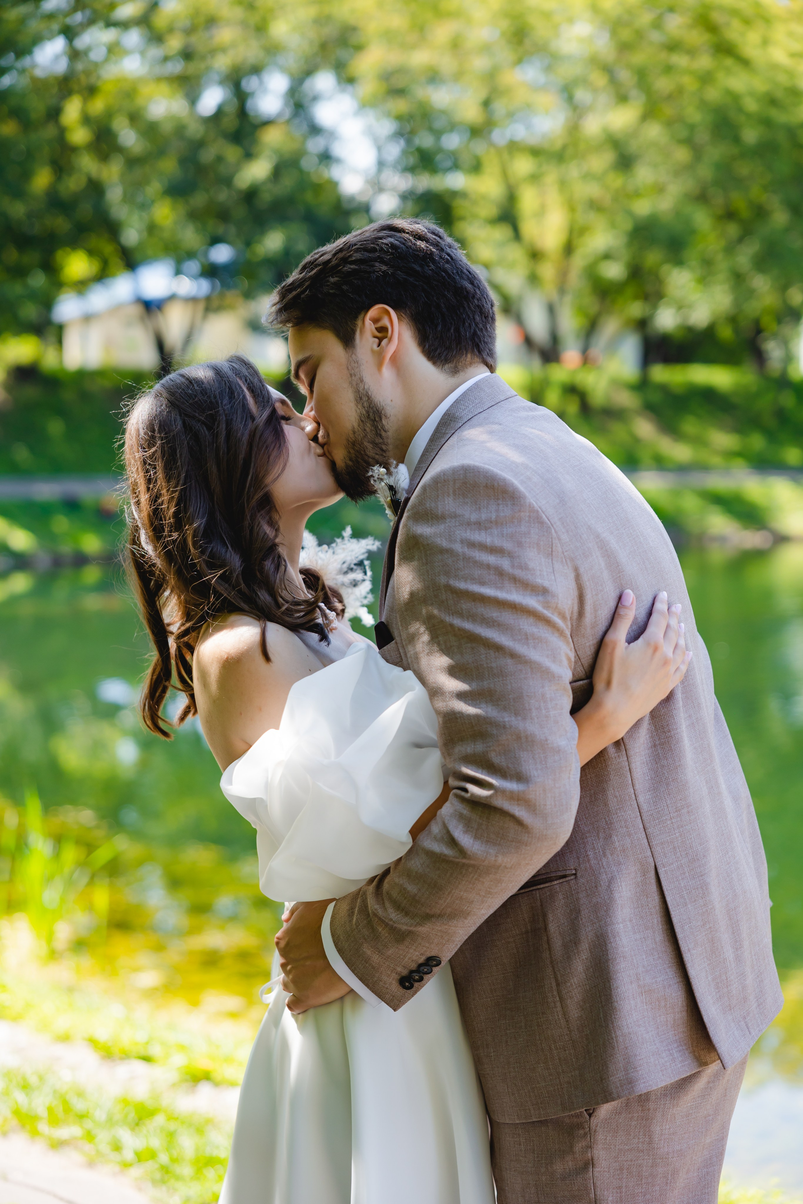 Свадебное Портфолио. Сайт с красивыми фотографиями и людьми