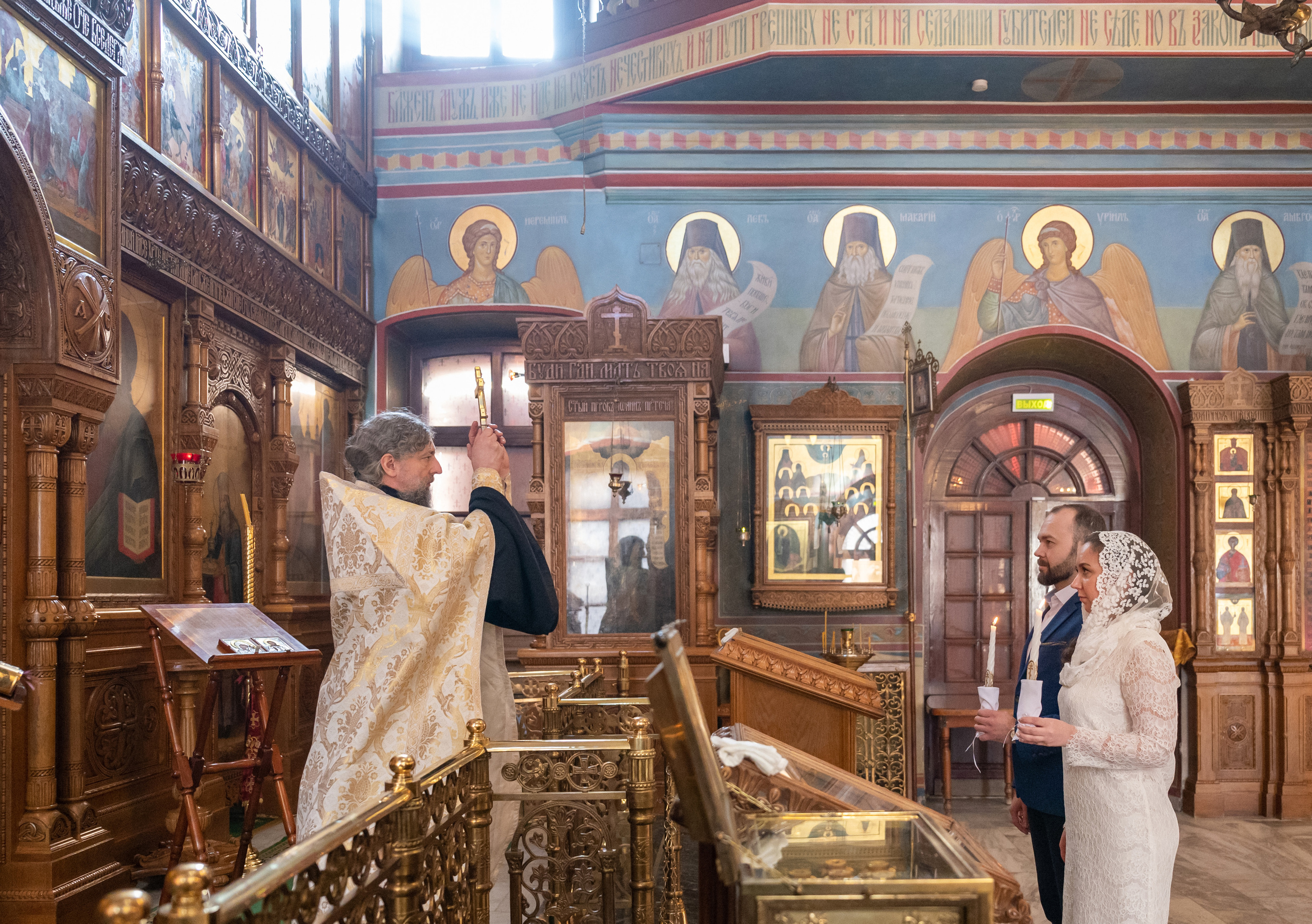 Венчание Саши и Ани. Свадебный и семейный Фотограф в Москве Александр Березин