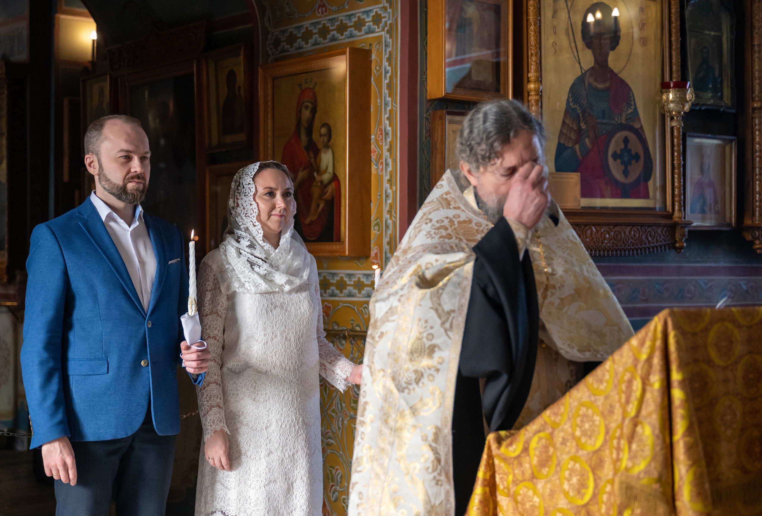 Венчание Саши и Ани. Свадебный и семейный Фотограф в Москве Александр Березин