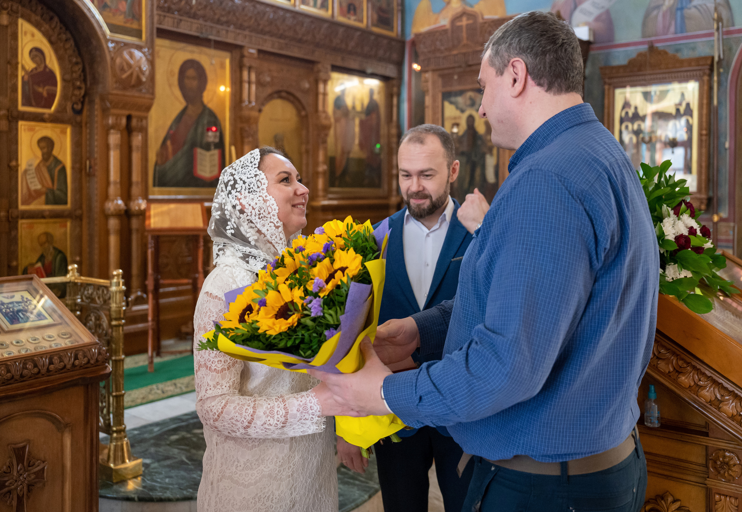 Венчание Саши и Ани. Свадебный и семейный Фотограф в Москве Александр Березин