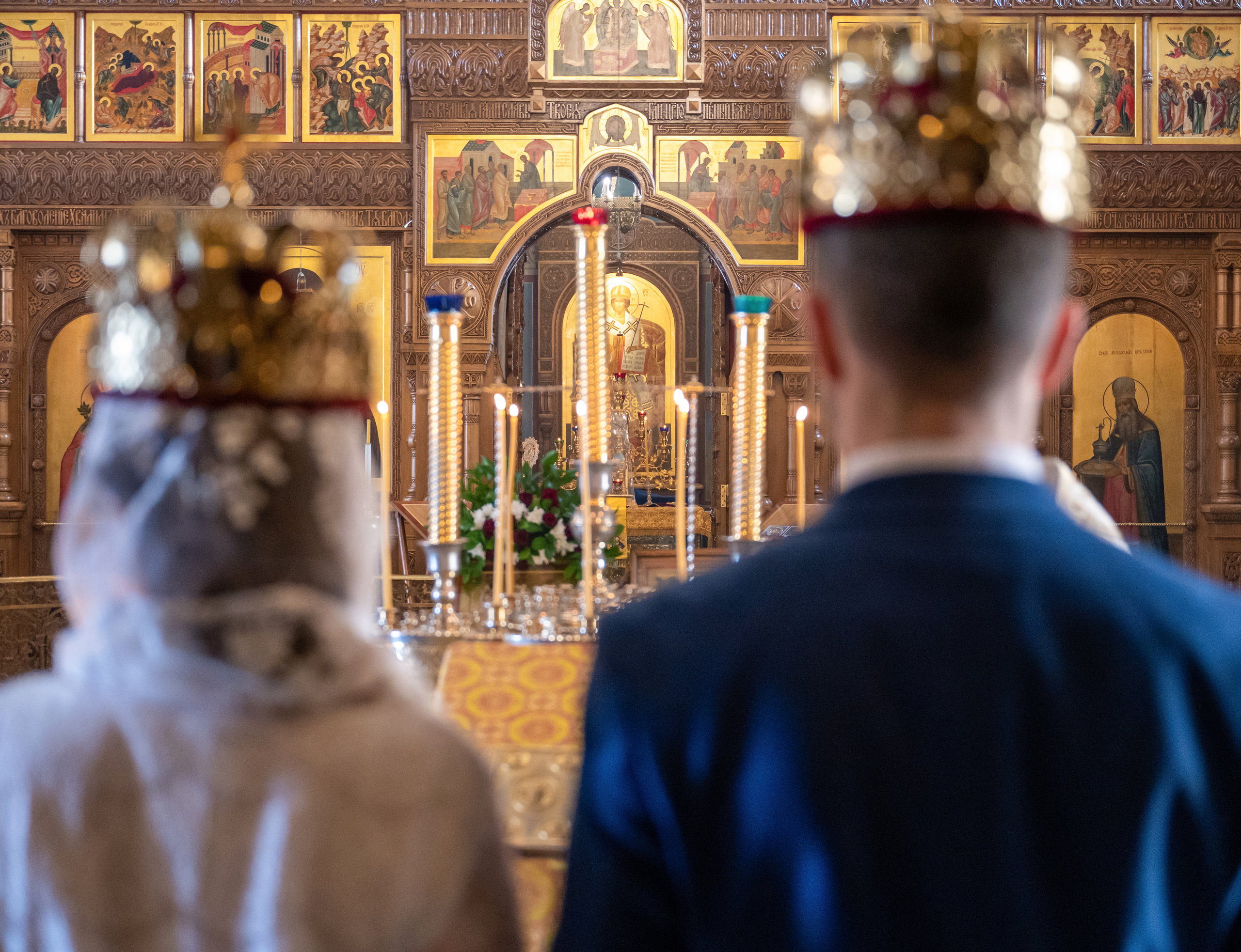 Венчание Саши и Ани. Свадебный и семейный Фотограф в Москве Александр Березин