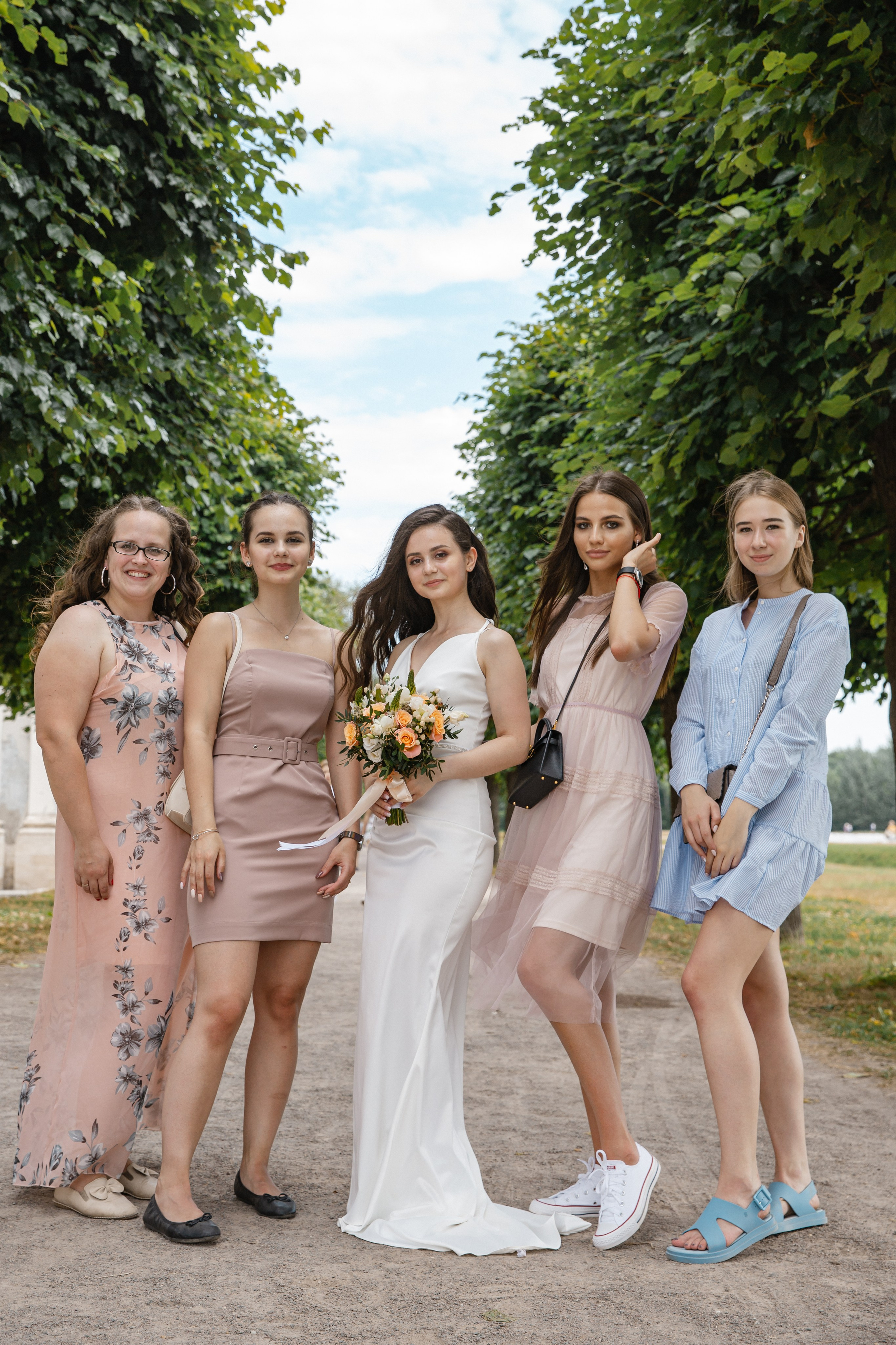 Свадебная фотосессия в усадьбе Кусково. Фотограф и видеограф Анна Домашенко