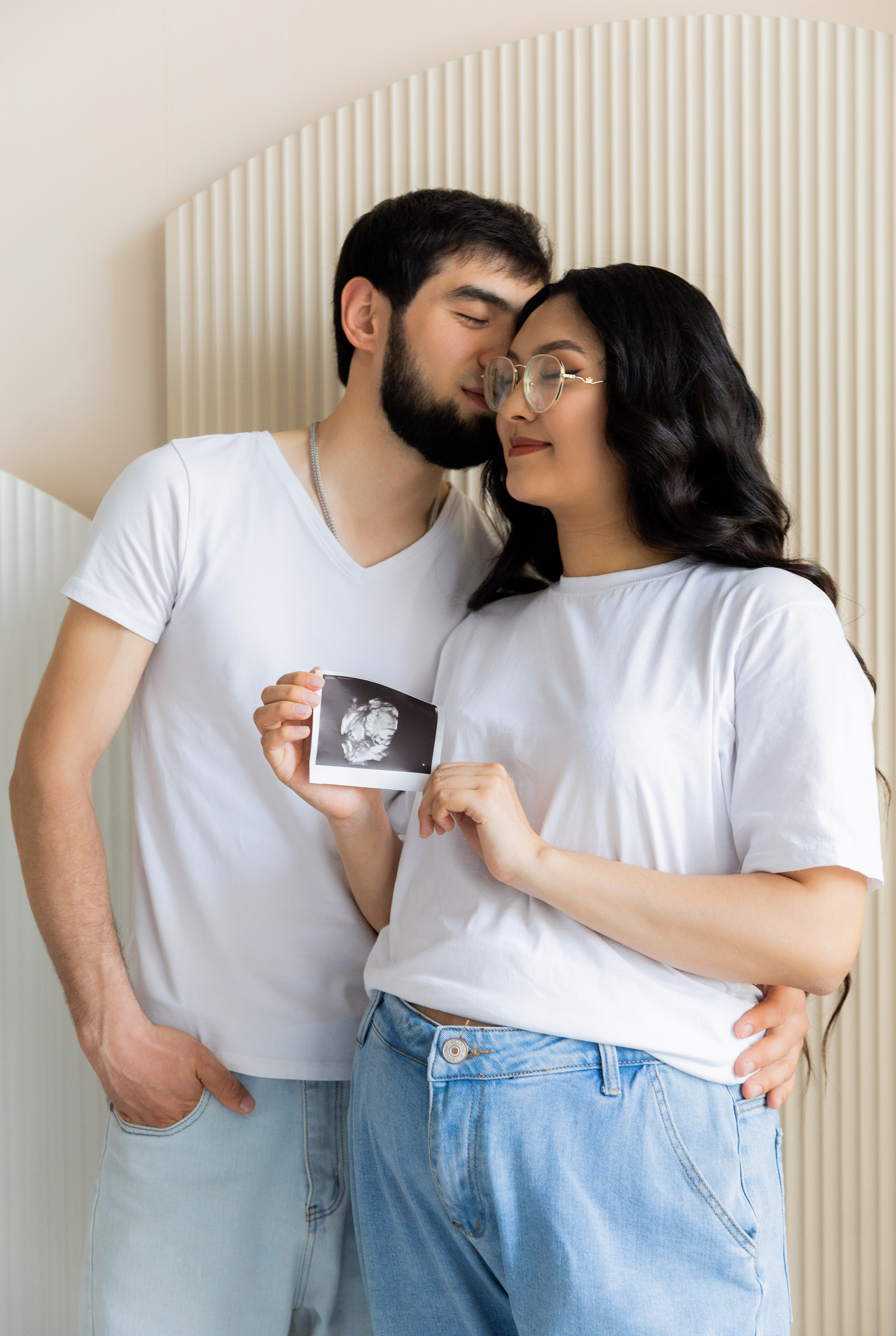 Жубаныш и Аружан (беременность)