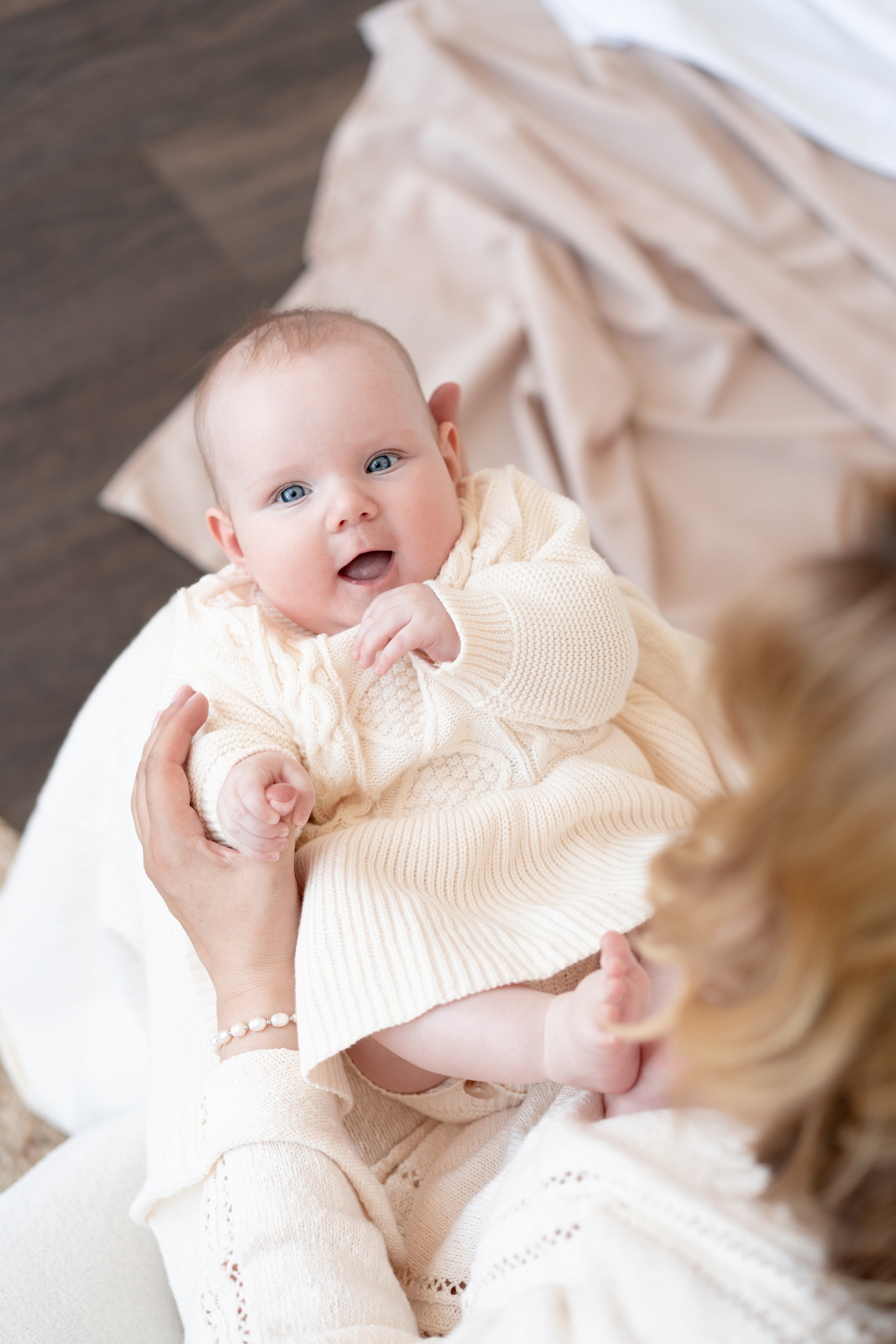 Юле 4 месяца!. Детская, семейная фотостудия в Санкт-Петербурге