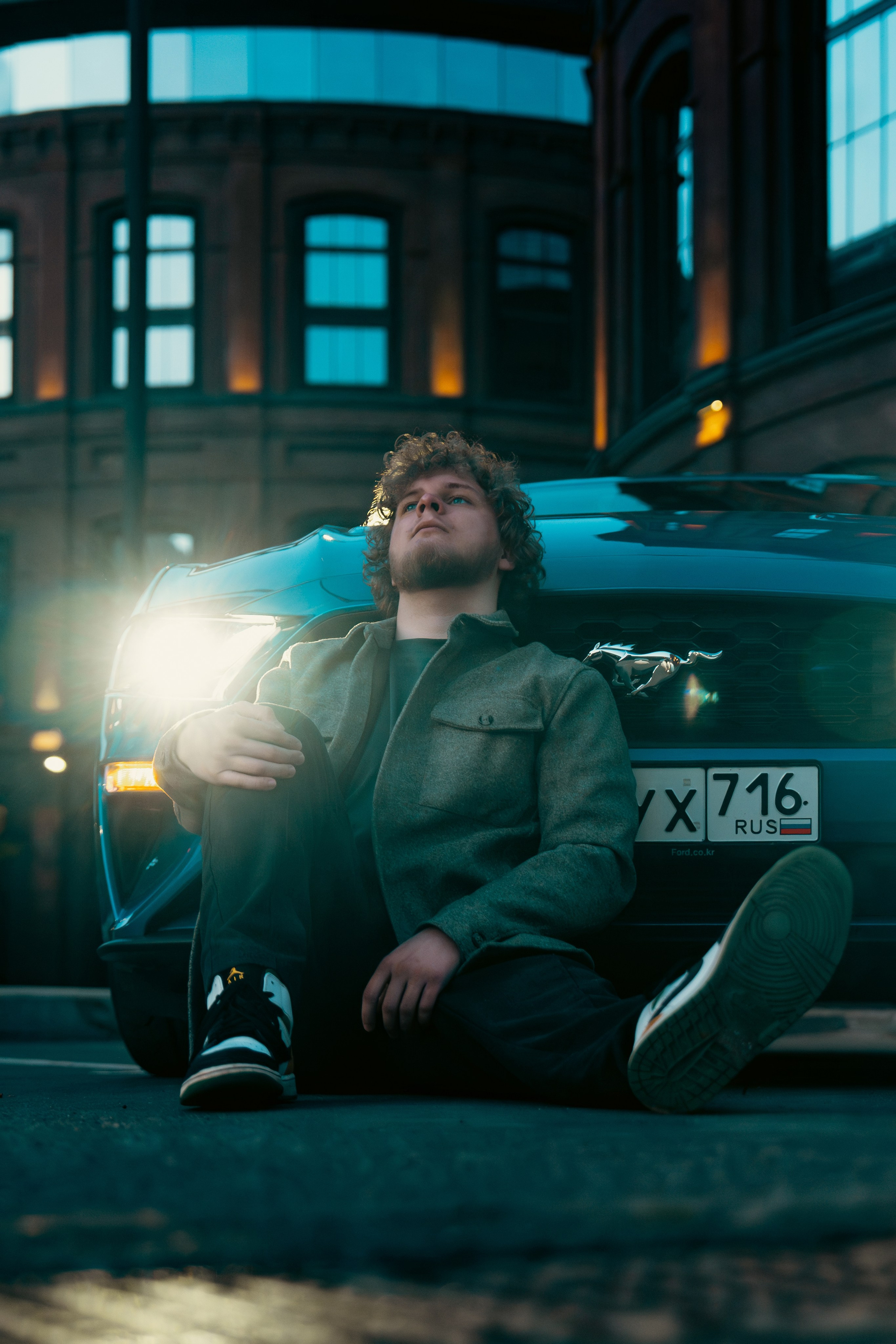 Фотосессия с машиной. ТриМедиа Продакшн