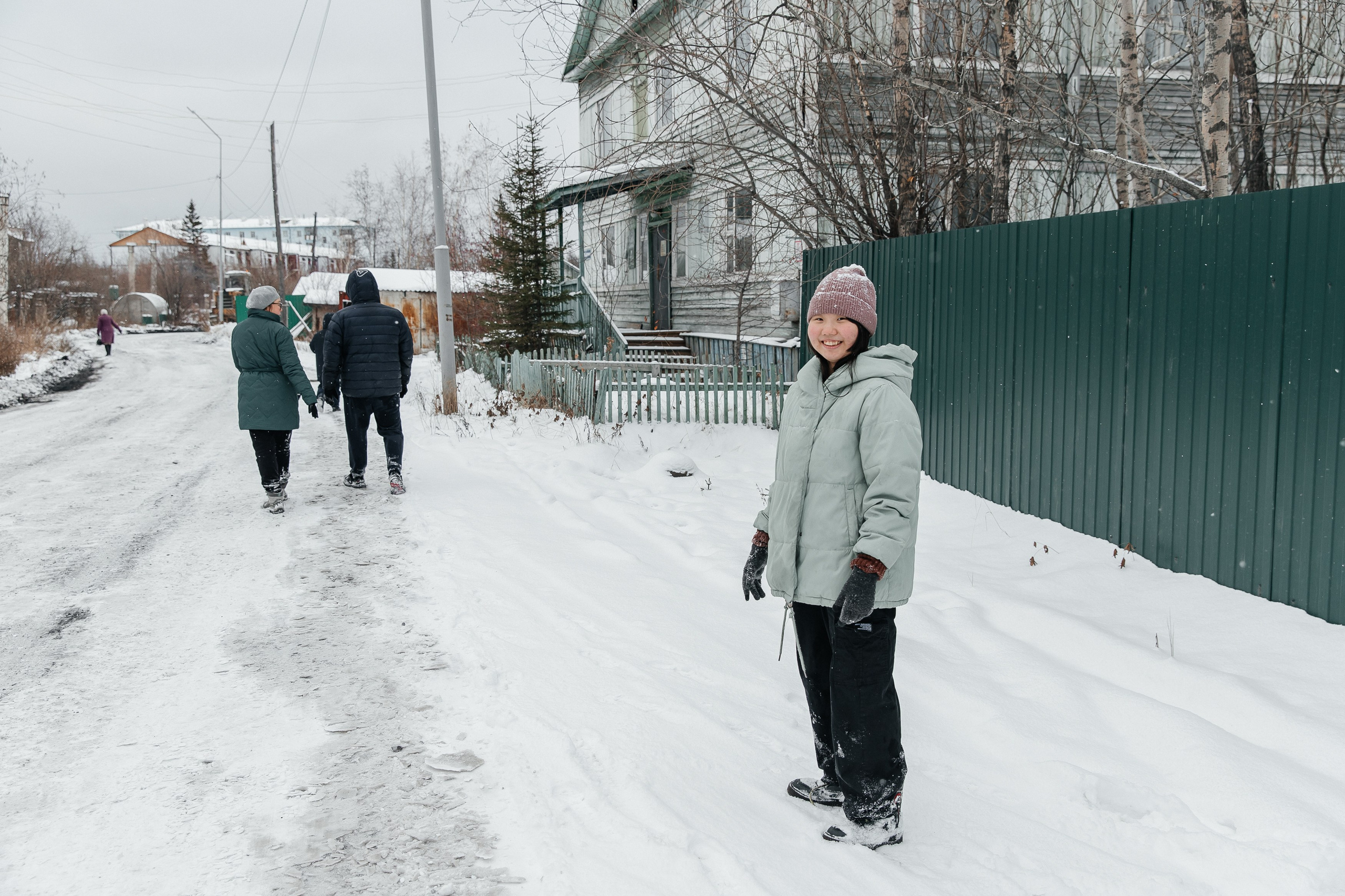 Степановы. Воронистая Анастасия. Фотограф Якутия, Томпонский район
