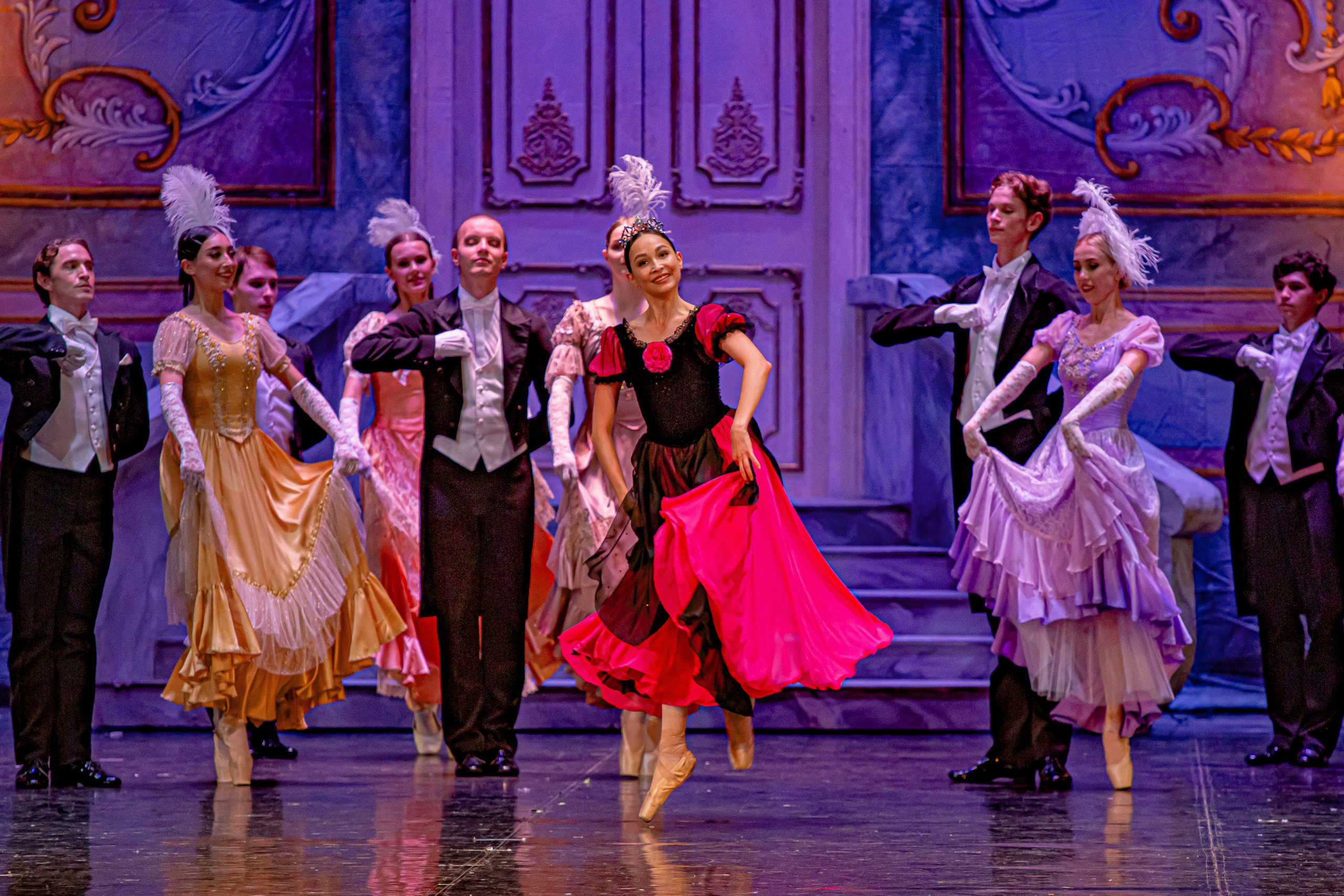 Анюта — спектакль — премьера на сцене Зимнего театра Марийского театра оперы и балета. Фотограф в Сочи Юрий Шептаев