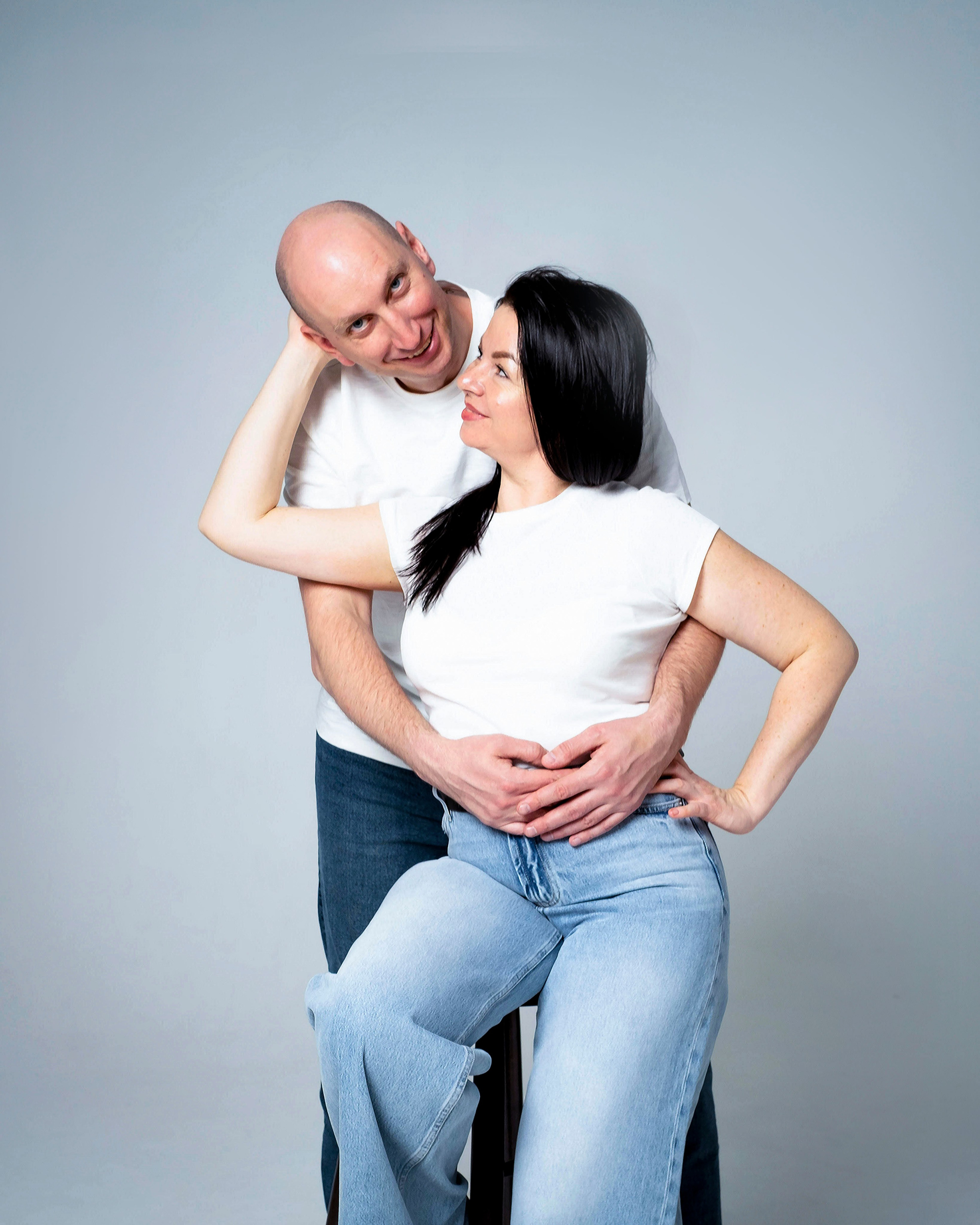 Семья Васютиных. Студийный, портретный, семейный фотограф Южно-Сахалинска Яна Радаева