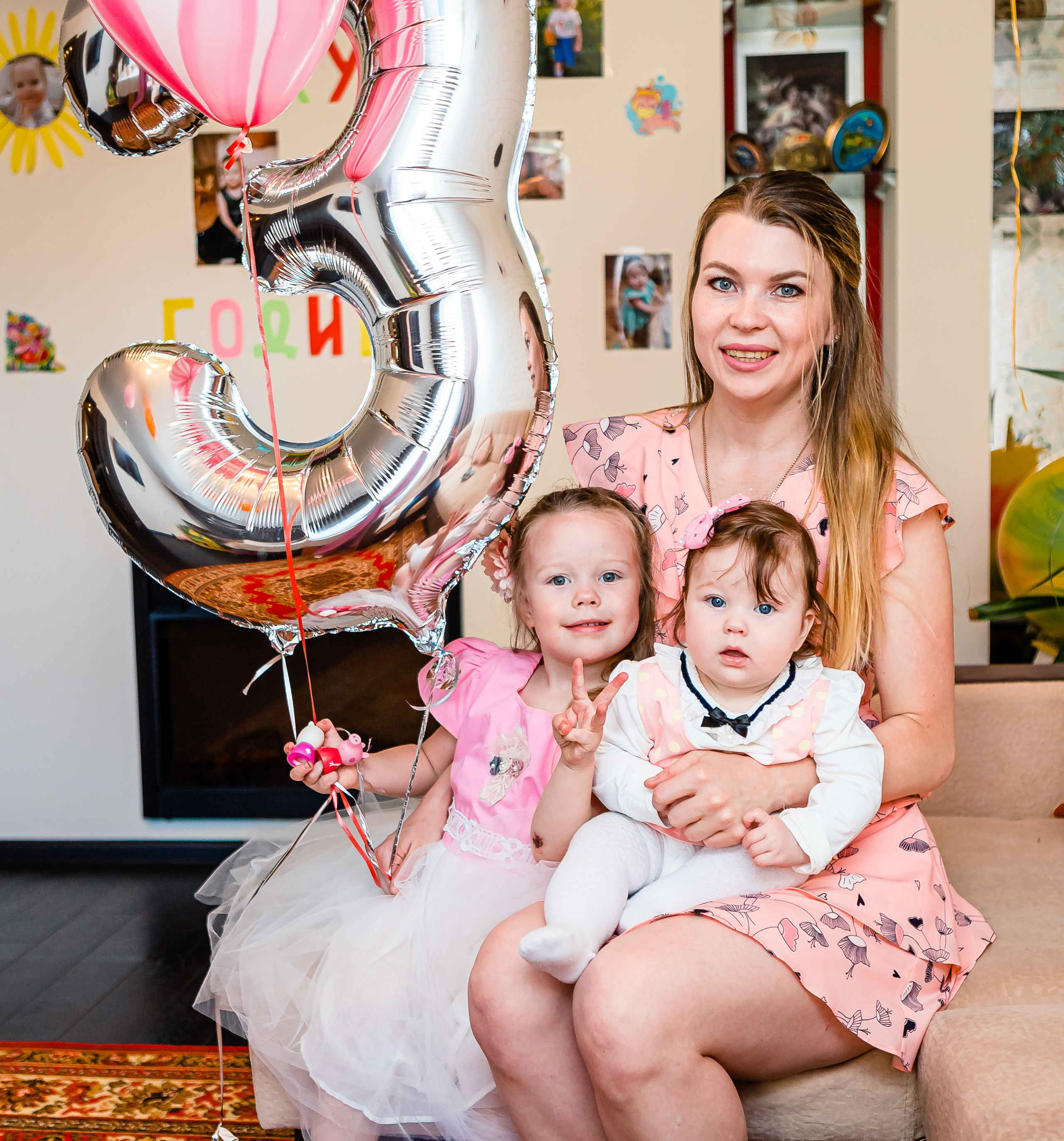 Виктории 3 годика. Семейный и свадебный фотограф в Чебоксарах и Новочебоксарске Ирина Юрь