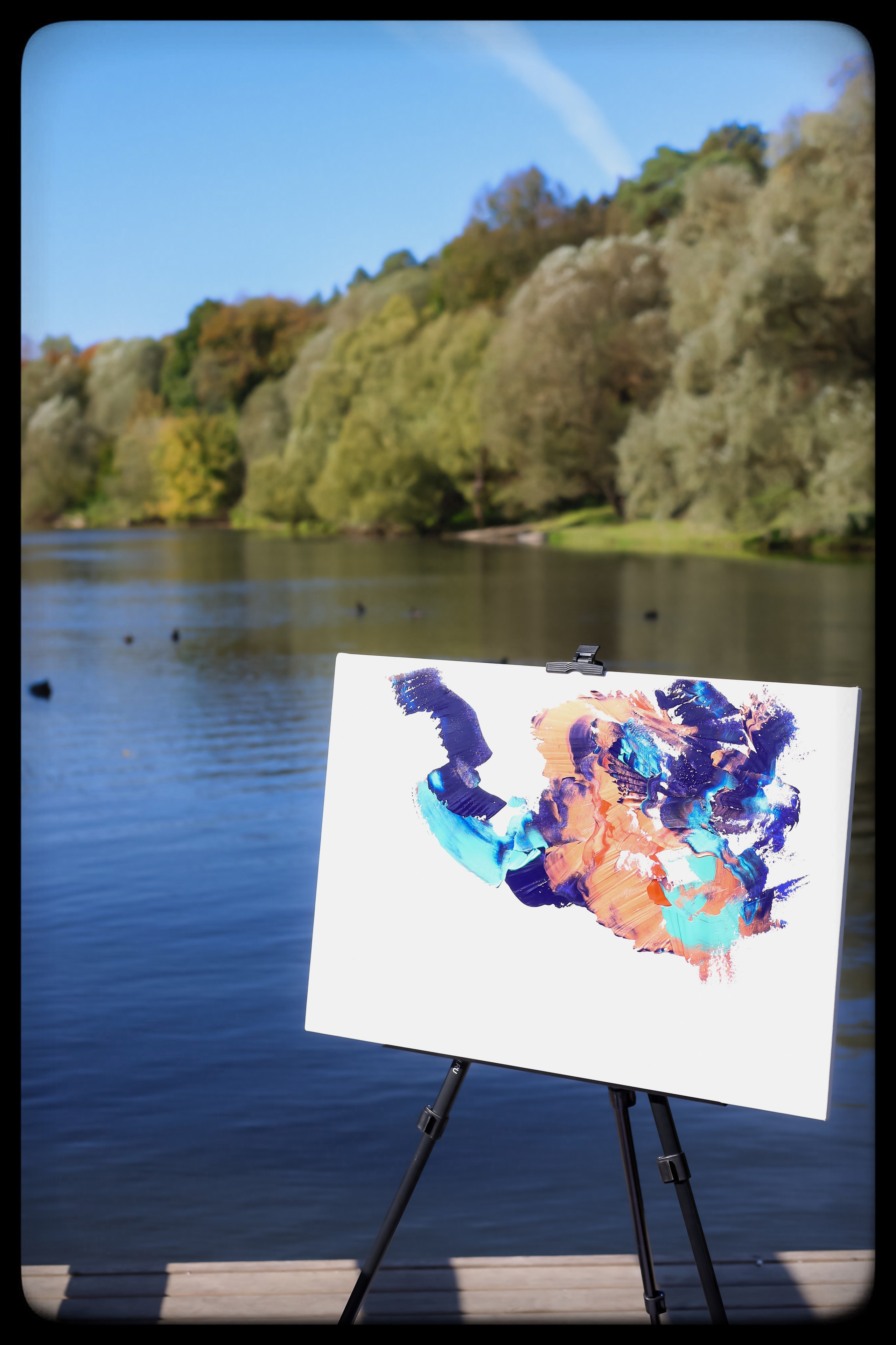 Художник,рисование,творчество на природе. Мария Чашина. Семейный и детский фотограф г. Москва