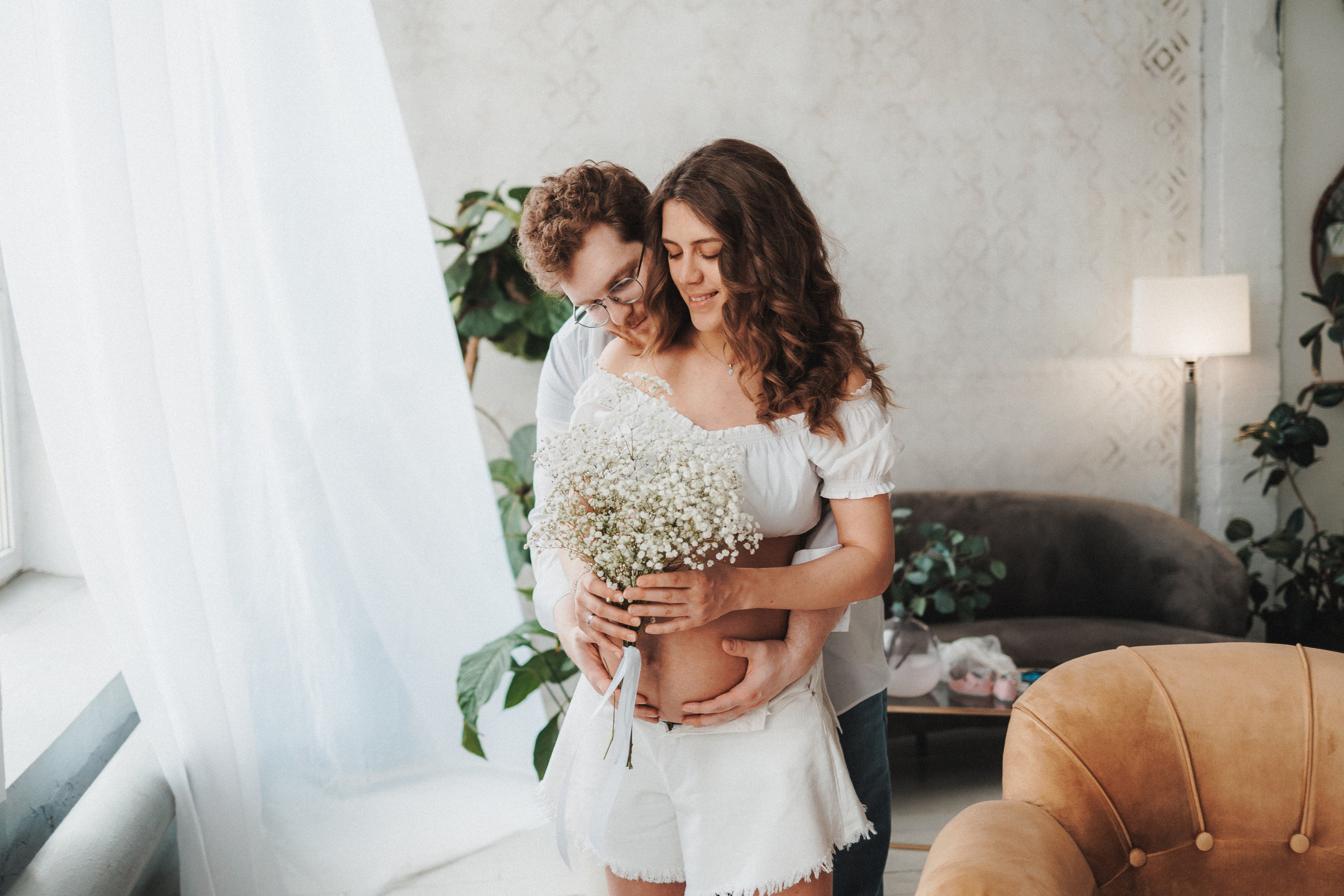 Любовь — это когда ты под сердцем носишь его ребенка. Фотограф Москва Светлана Кирюшина