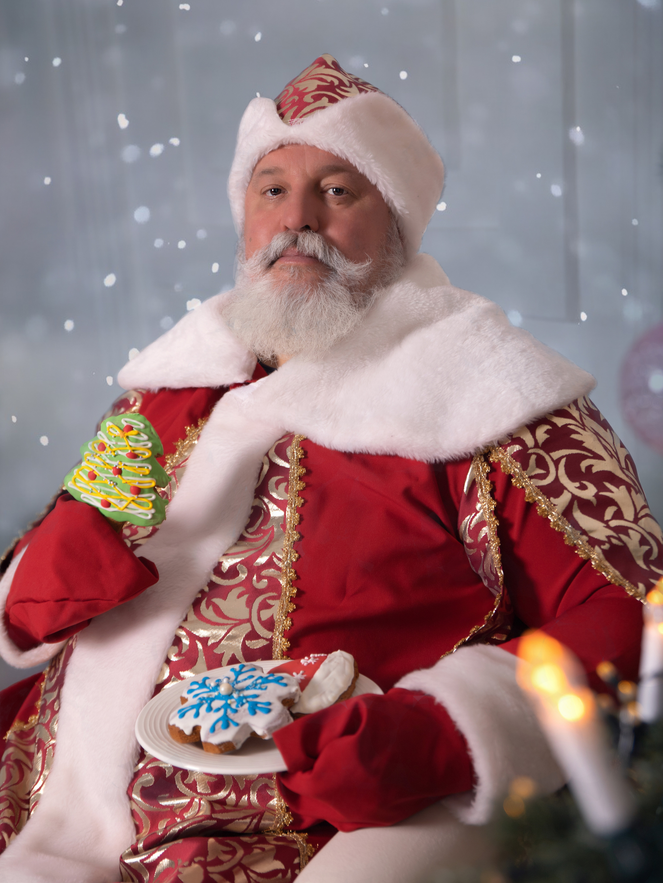 Дедушка мороз! Проект для пекарни «Тесто». Семейный и детский фотограф в Тольятти Ирина Карпенцова